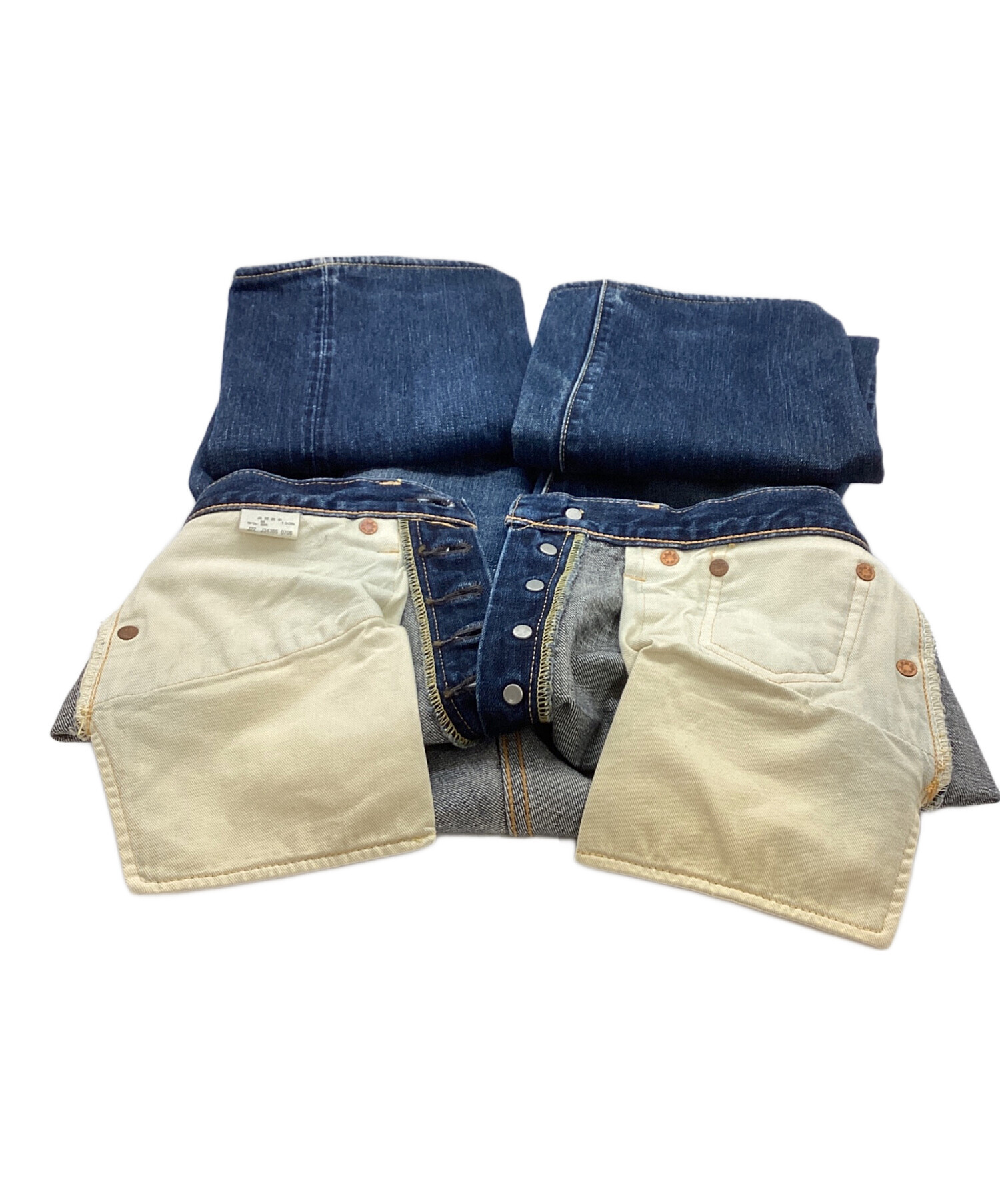 中古・古着通販】LEVI'S (リーバイス) 501XX復刻デニムパンツ ブルー