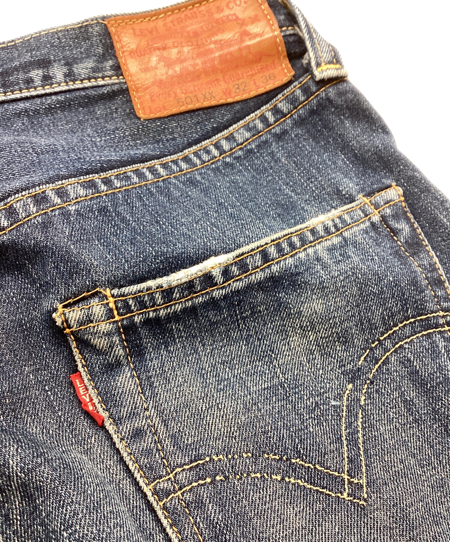 中古・古着通販】LEVI'S (リーバイス) 501XX復刻デニムパンツ ブルー