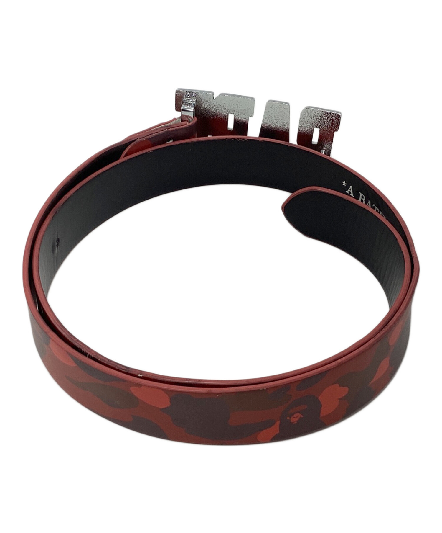 中古・古着通販】A BATHING APE (ア ベイシング エイプ) ロゴバックル