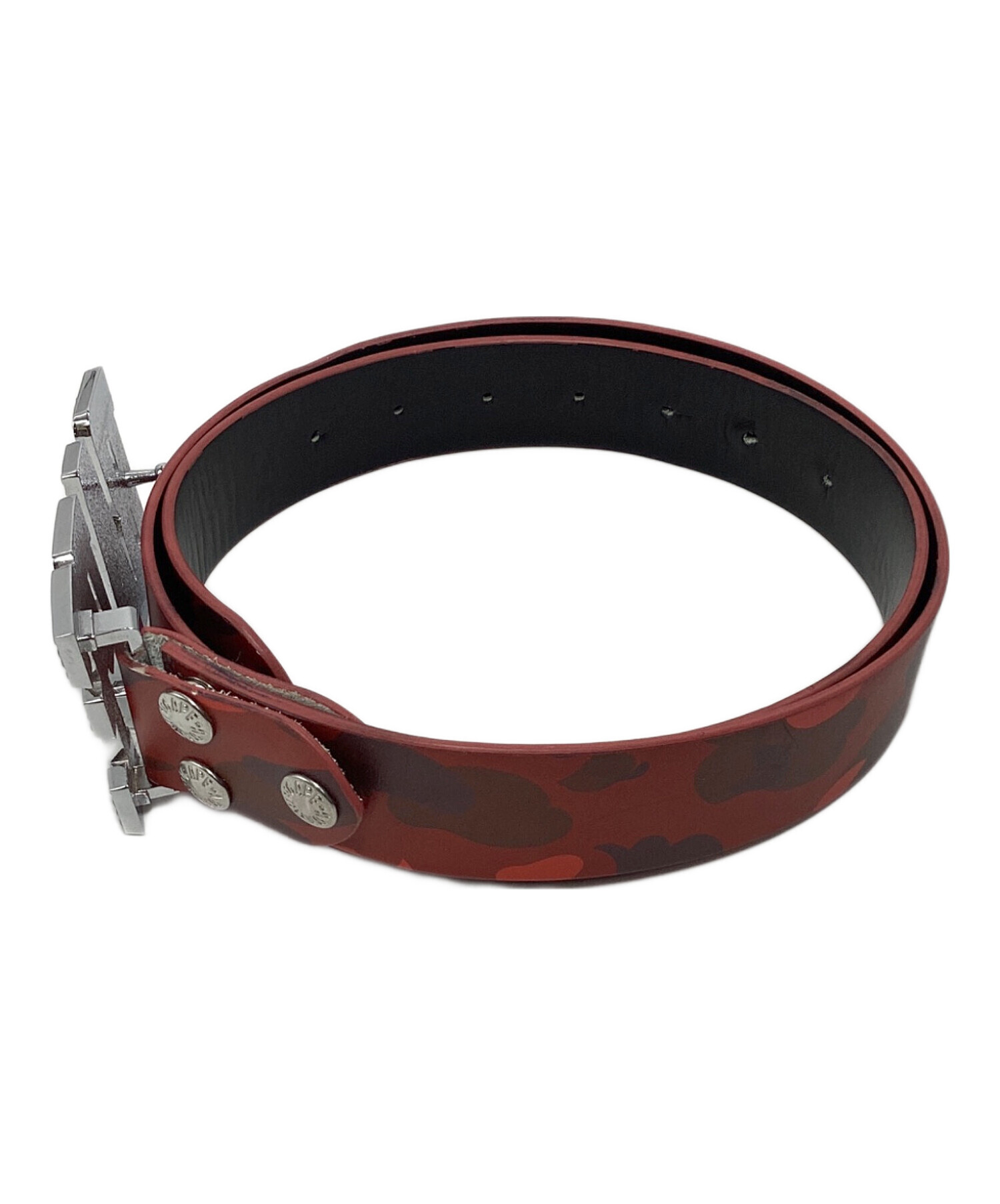 中古・古着通販】A BATHING APE (ア ベイシング エイプ) ロゴバックル