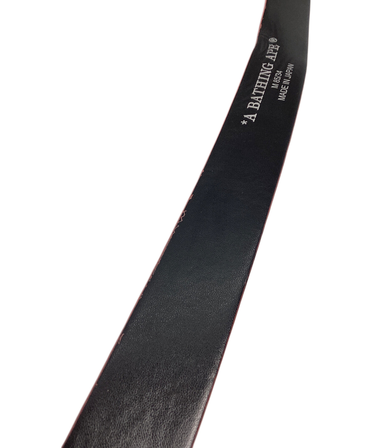 中古・古着通販】A BATHING APE (ア ベイシング エイプ) ロゴバックル