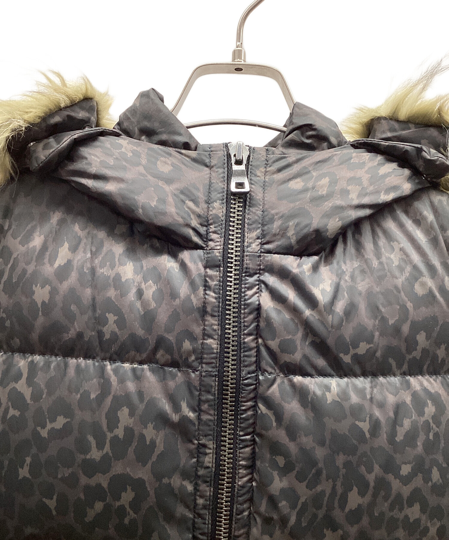 中古・古着通販】COACH (コーチ) ダウンベスト ブラウン×ブラック