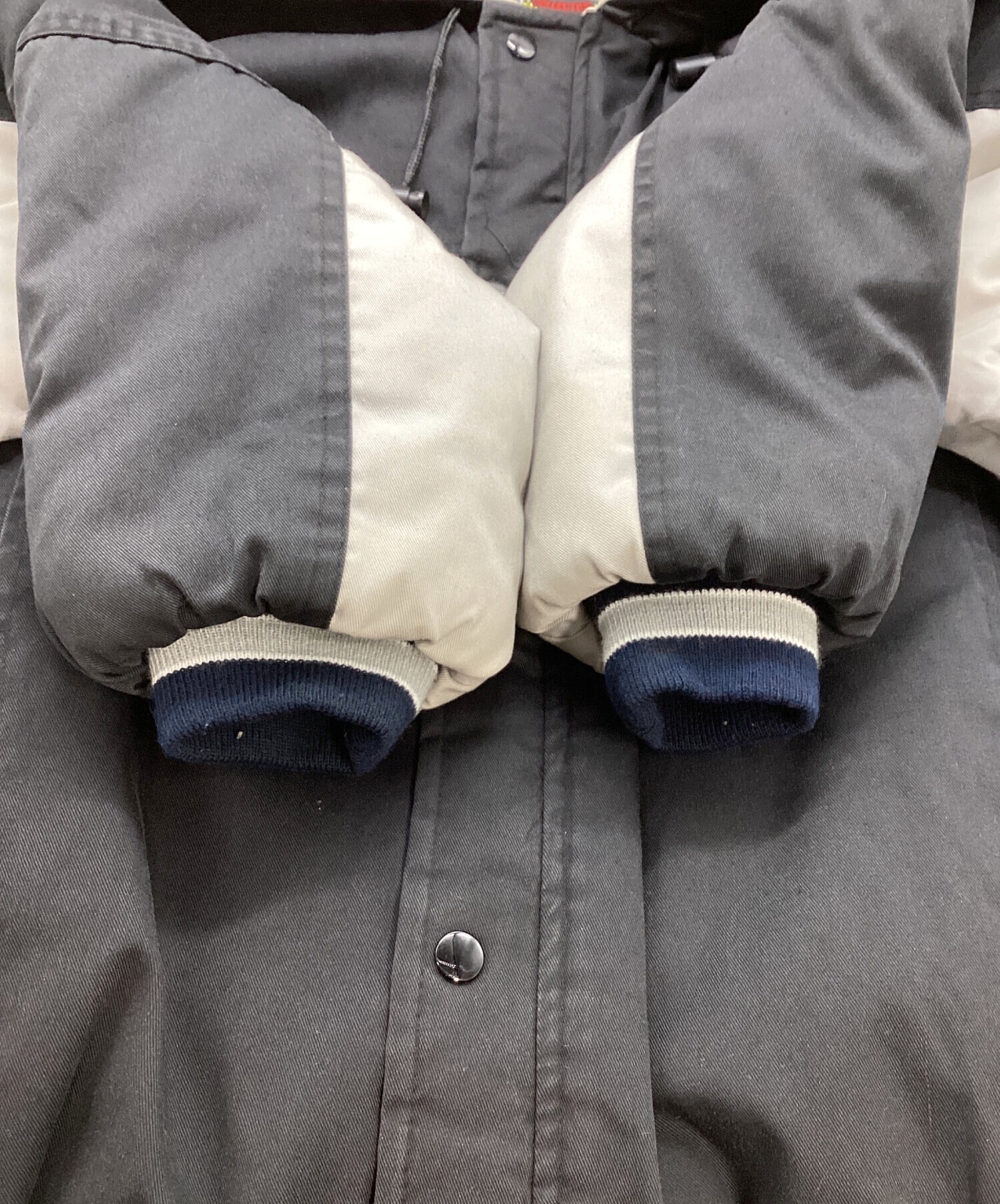 中古・古着通販】NFL RAIDERS (レイダース) 刺繍中綿ジャケット