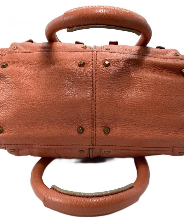 中古・古着通販】Chloe (クロエ) パディントンハンドバッグ オレンジ