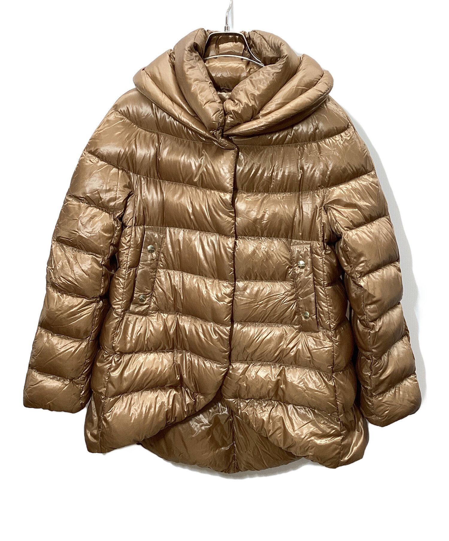 中古・古着通販】HERNO (ヘルノ) ダウンジャケット ブラウン サイズ:44