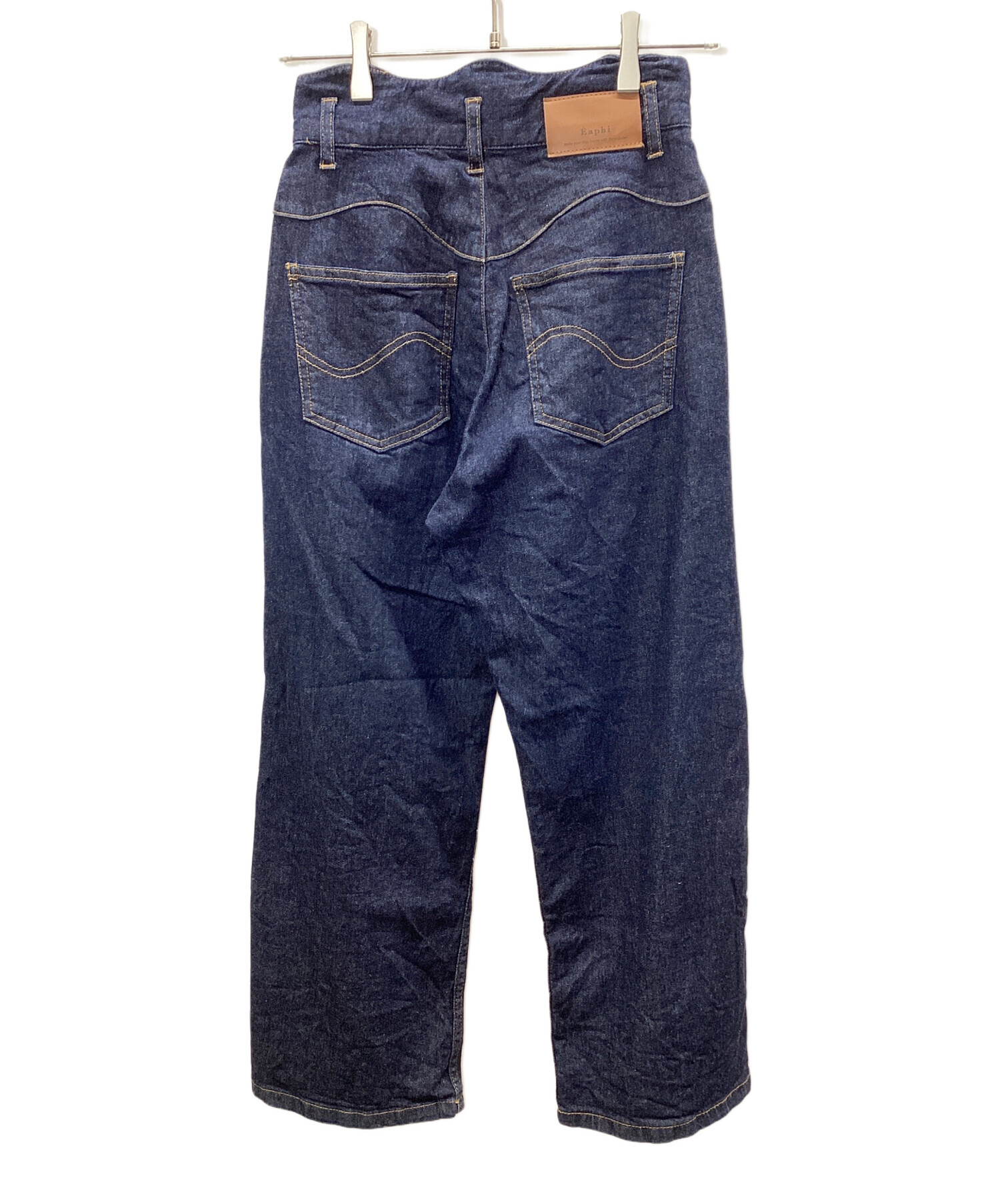 Eaphi デニムパンツ　short 中古・古着通販】Eaphi (エフィ) デニムパンツ インディゴ サイズ:S