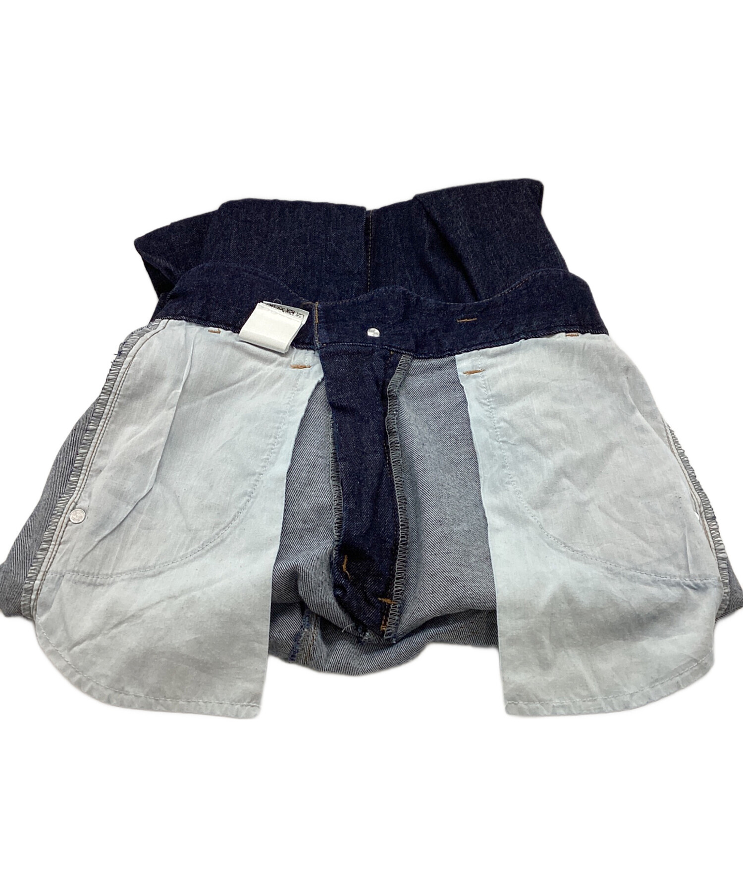 Eaphi デニムパンツ　short 中古・古着通販】Eaphi (エフィ) デニムパンツ インディゴ サイズ:S