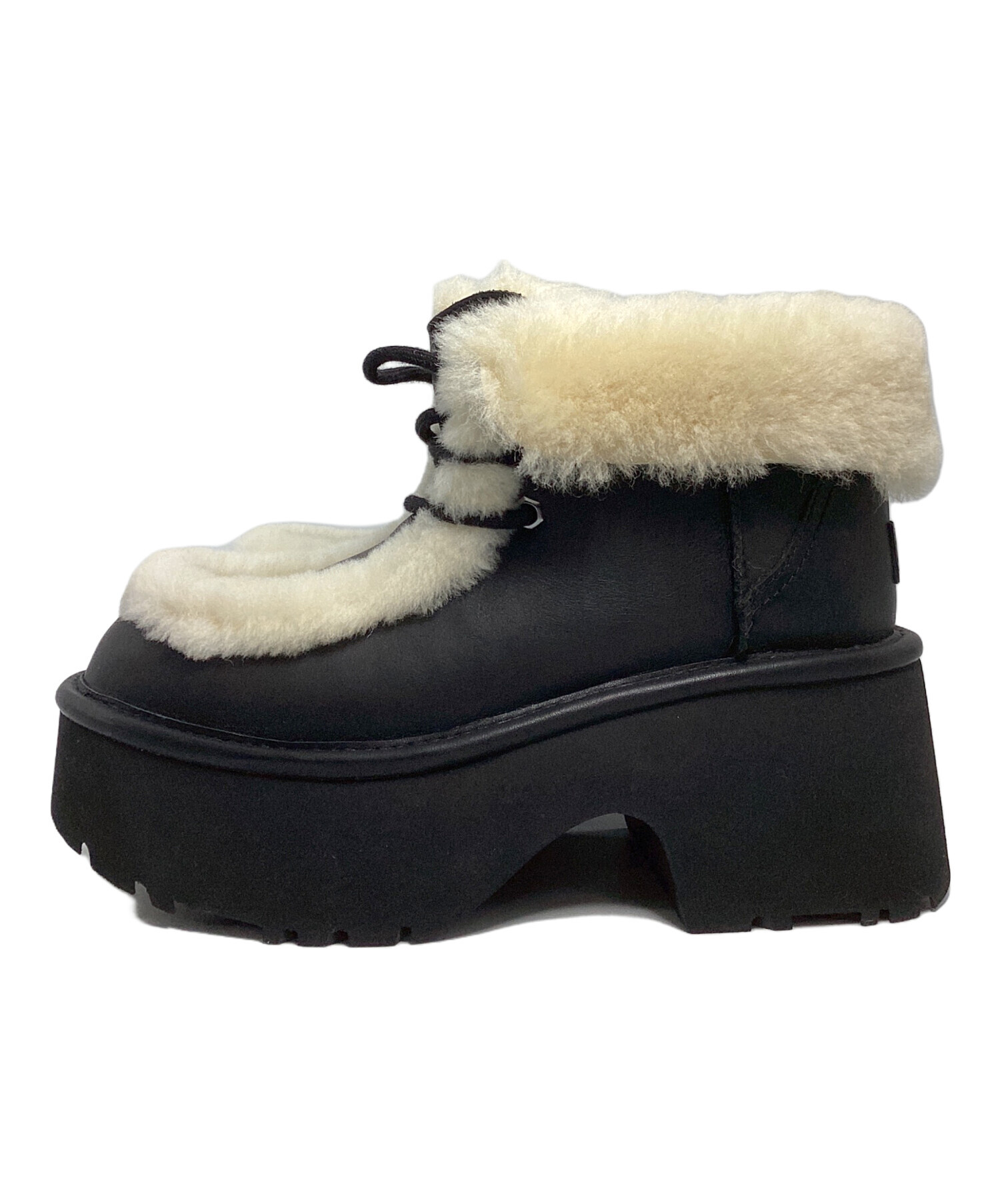 中古・古着通販】UGG (アグ) エスミーレザーレースアップブーツ 
