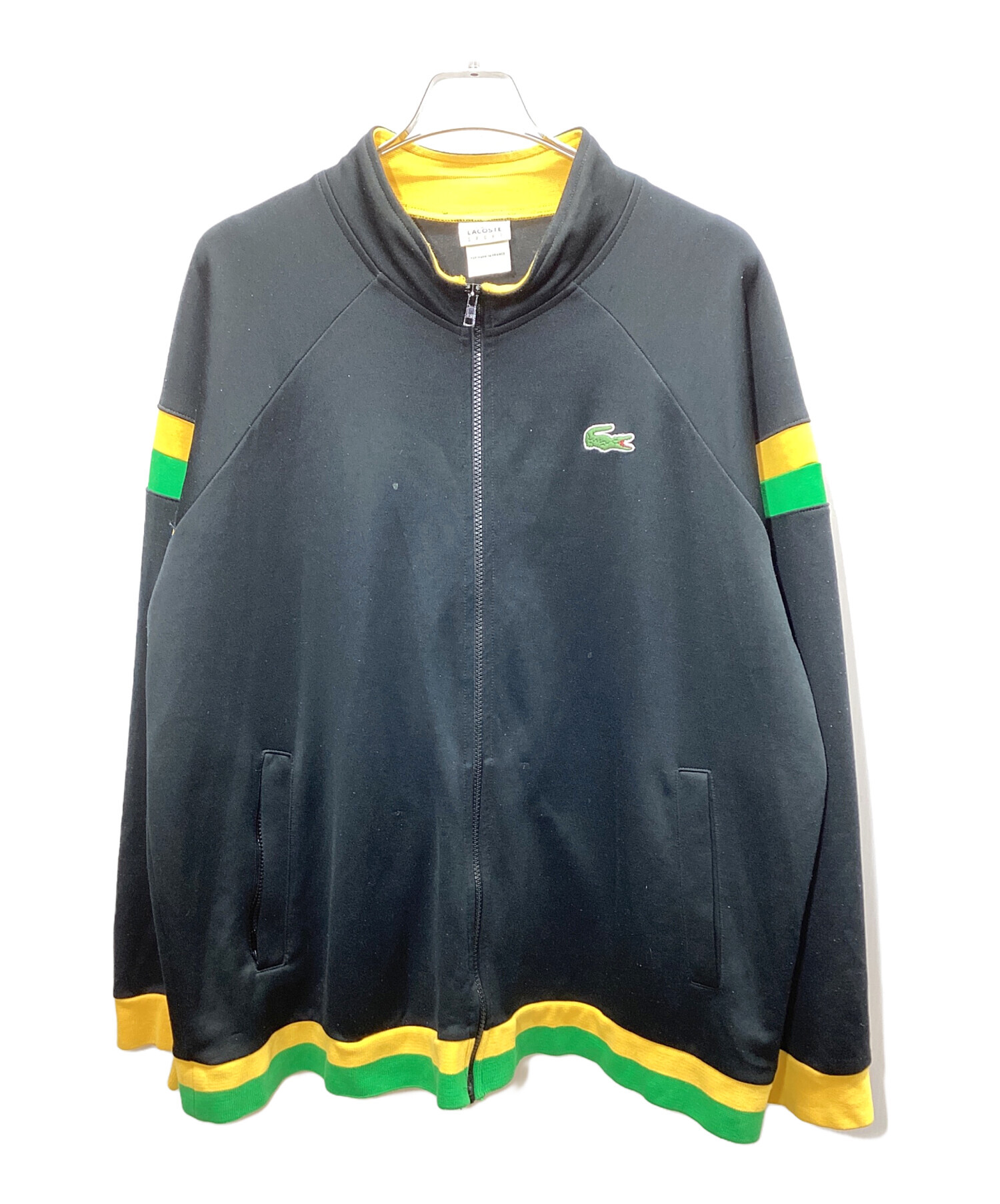 中古・古着通販】LACOSTE (ラコステ) トラックジャケット ブラック 