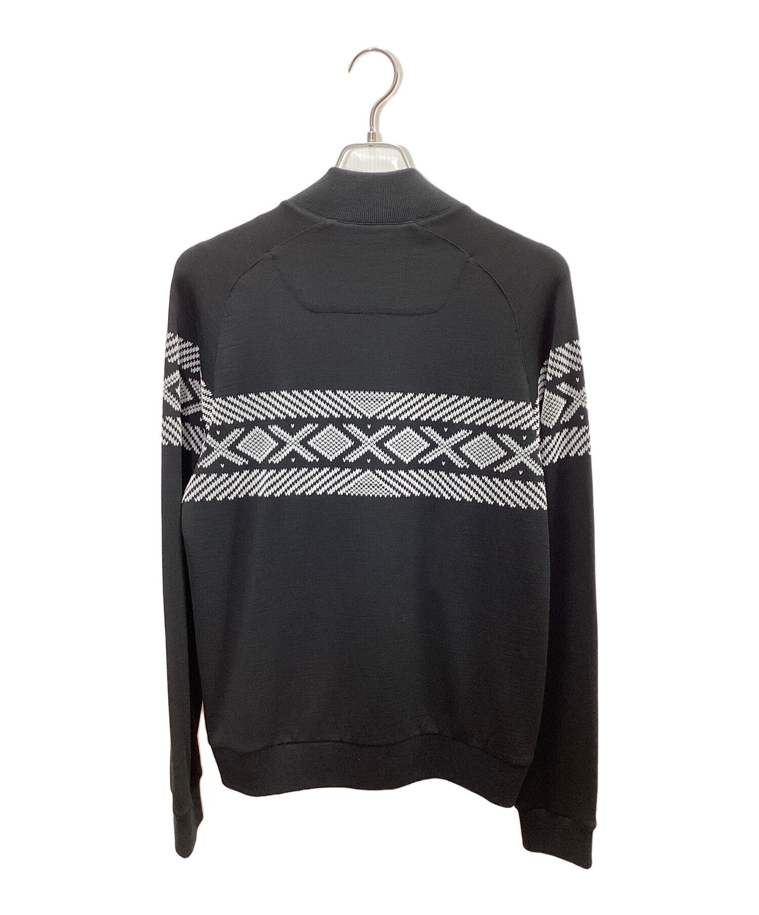 中古・古着通販】Z Zegna (ジー・ゼニア) ジップジャケット ブラック