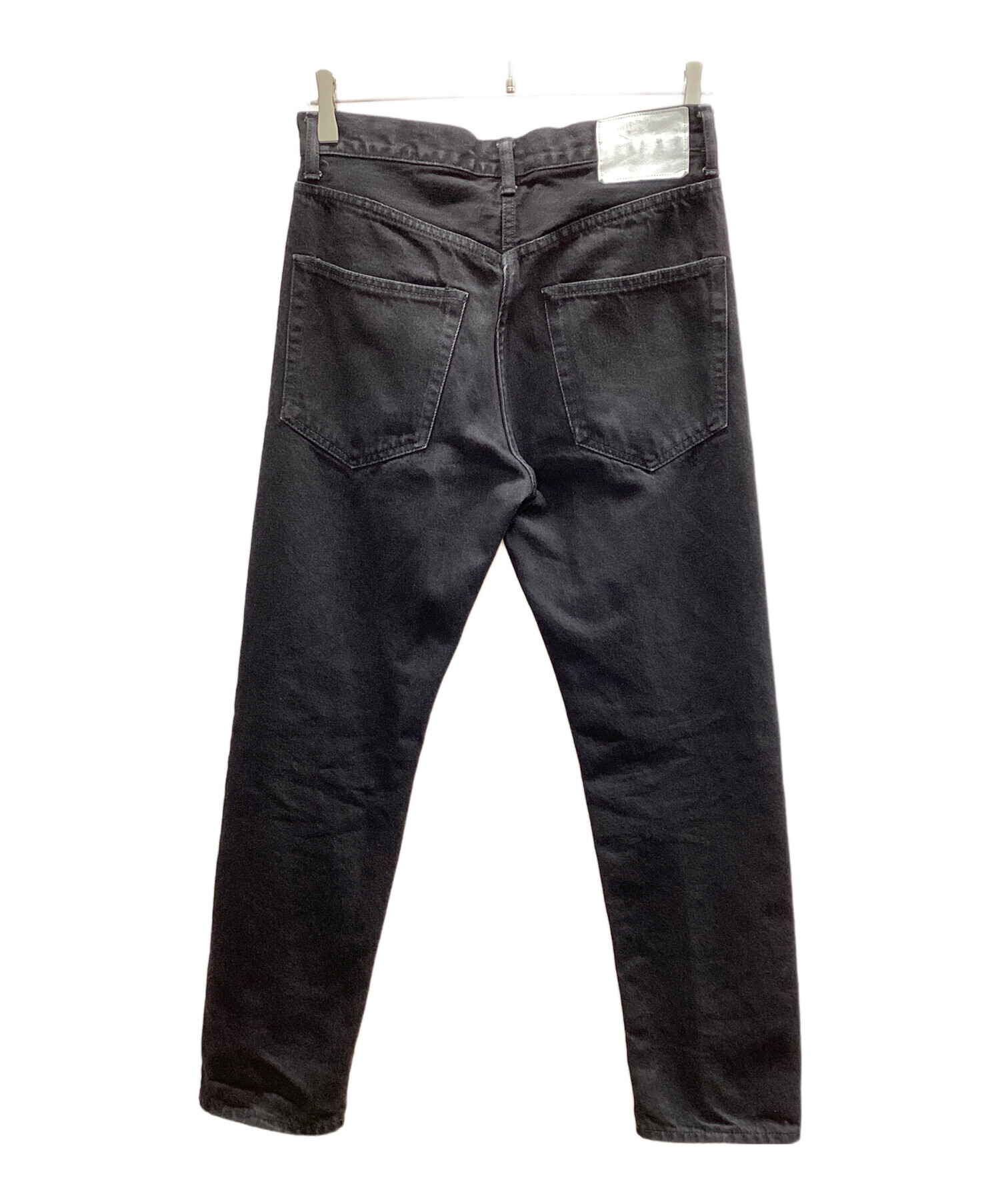 Ron Herman ロンハーマン　ブラックデニムパンツ　ウォッシュ・ビンテージ 中古・古着通販】Ron Herman (ロンハーマン) Used Straight Black