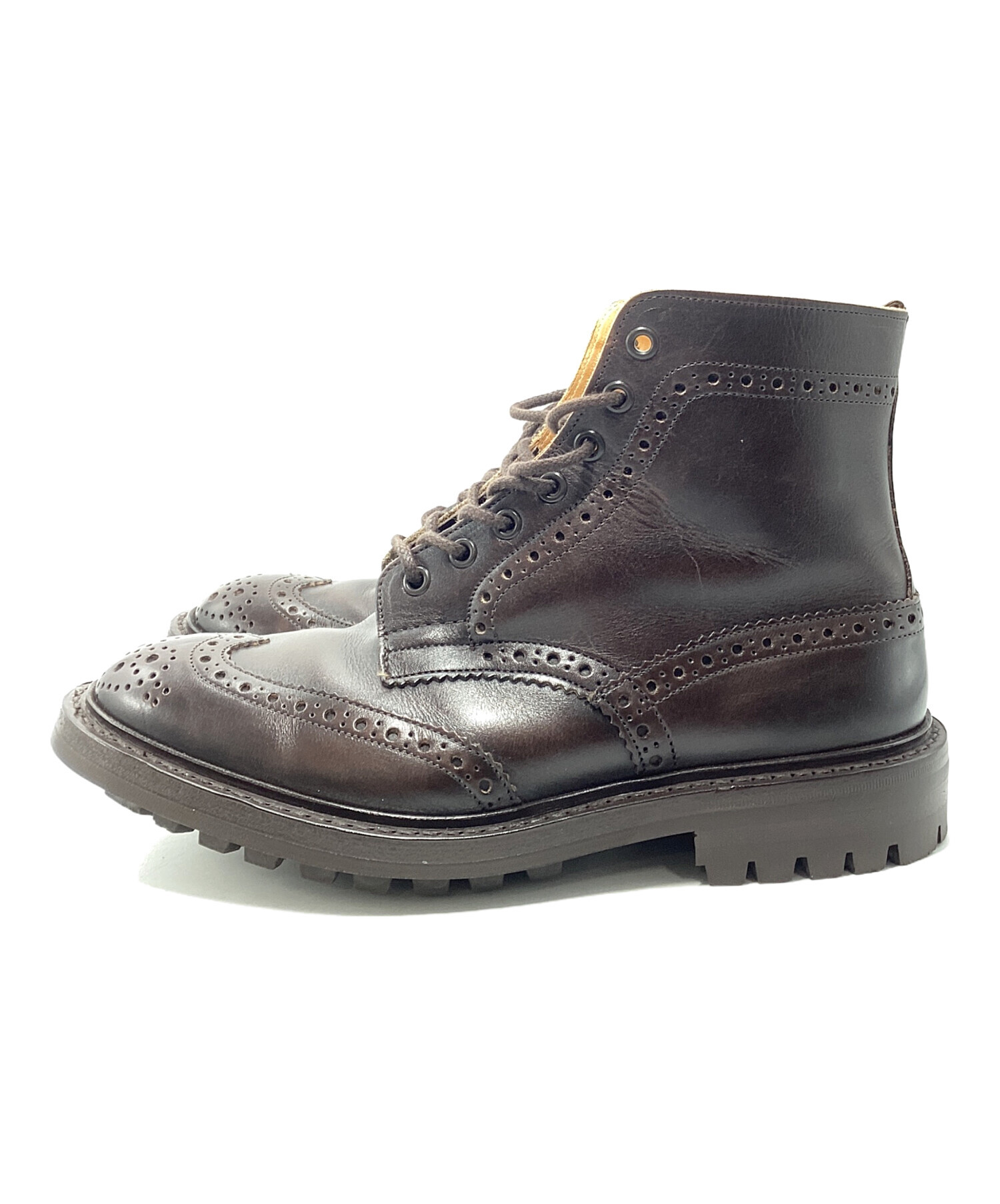 中古・古着通販】Tricker's (トリッカーズ) ウィングチップブーツ