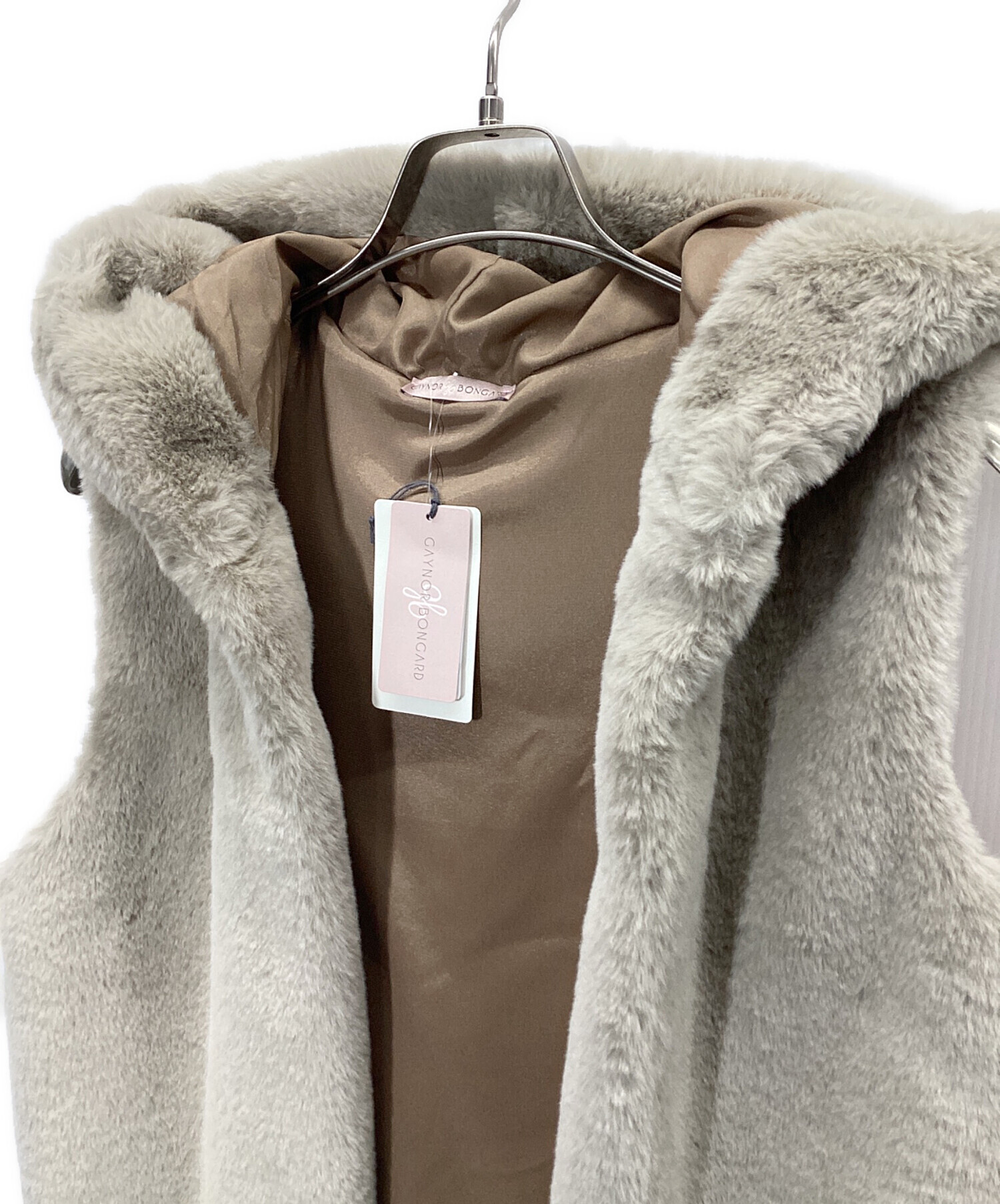 GAYNOR BONGARD SP フェイクファー べスト イタリア製 Spick & Span - GAYNOR BONGARD SP フェイクファー べスト イタリア製