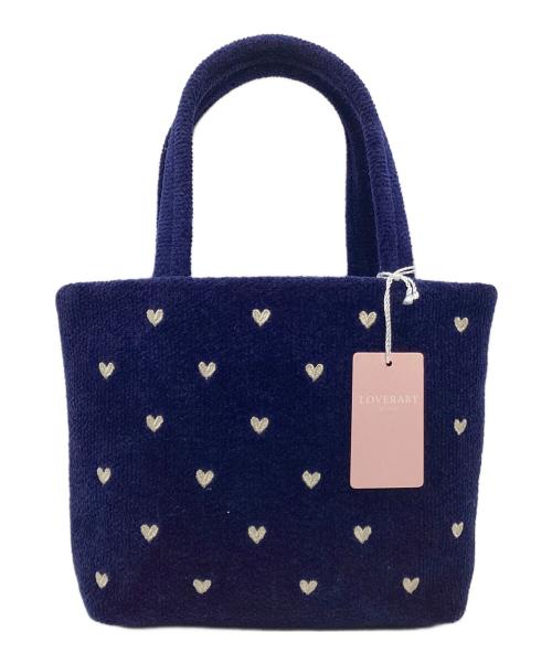 ラブラリー　ハート　フェイラー　ハンドバッグ　ネイビー 中古・古着通販】LOVERARY by FEILER (ラブラリー バイ フェイラー