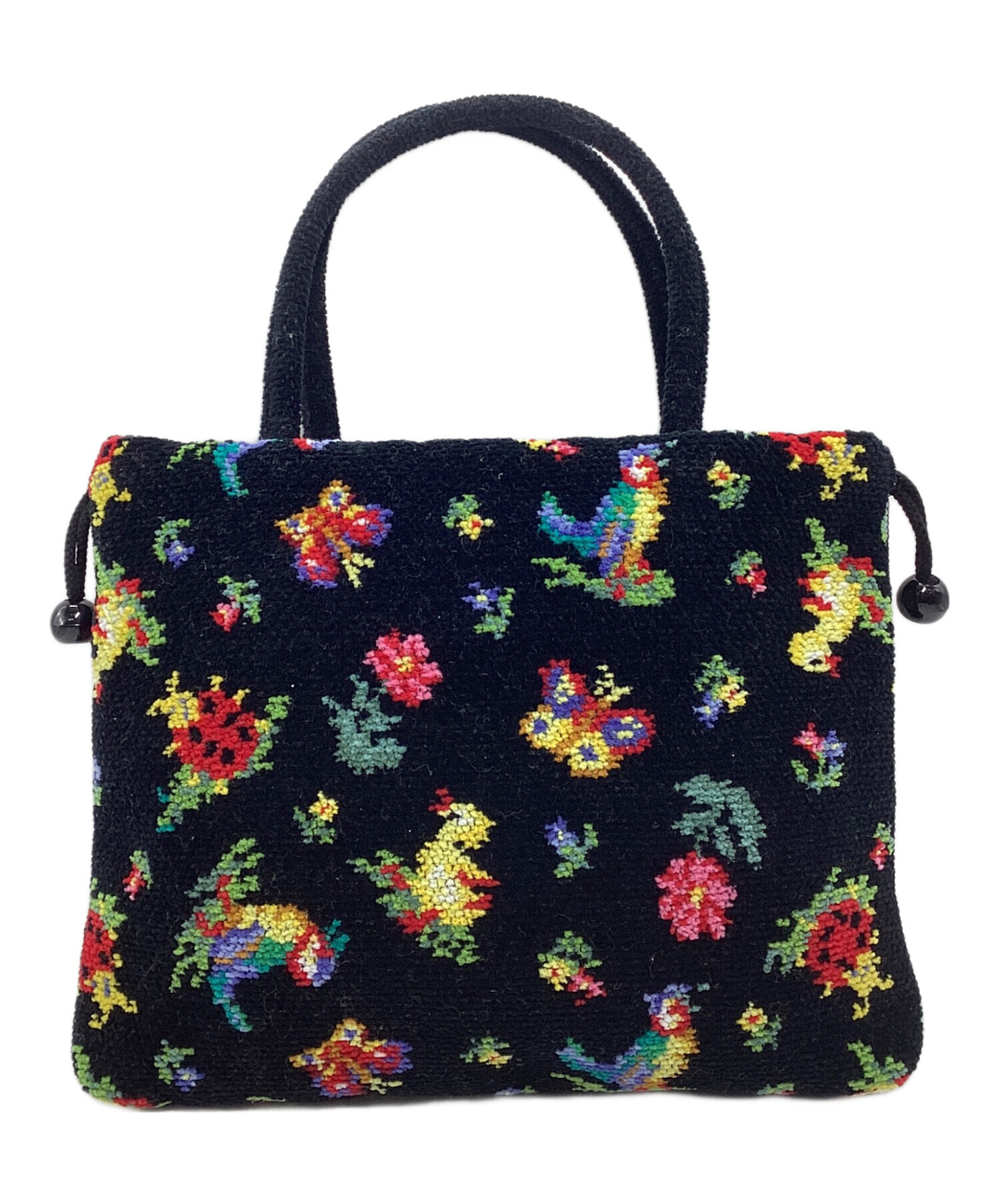 中古・古着通販】FEILER (フェイラー) ハンドバッグ ハイジ ブラック