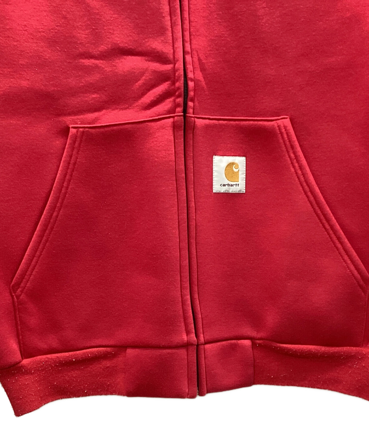 中古・古着通販】CarHartt (カーハート) ジップジャケット レッド 
