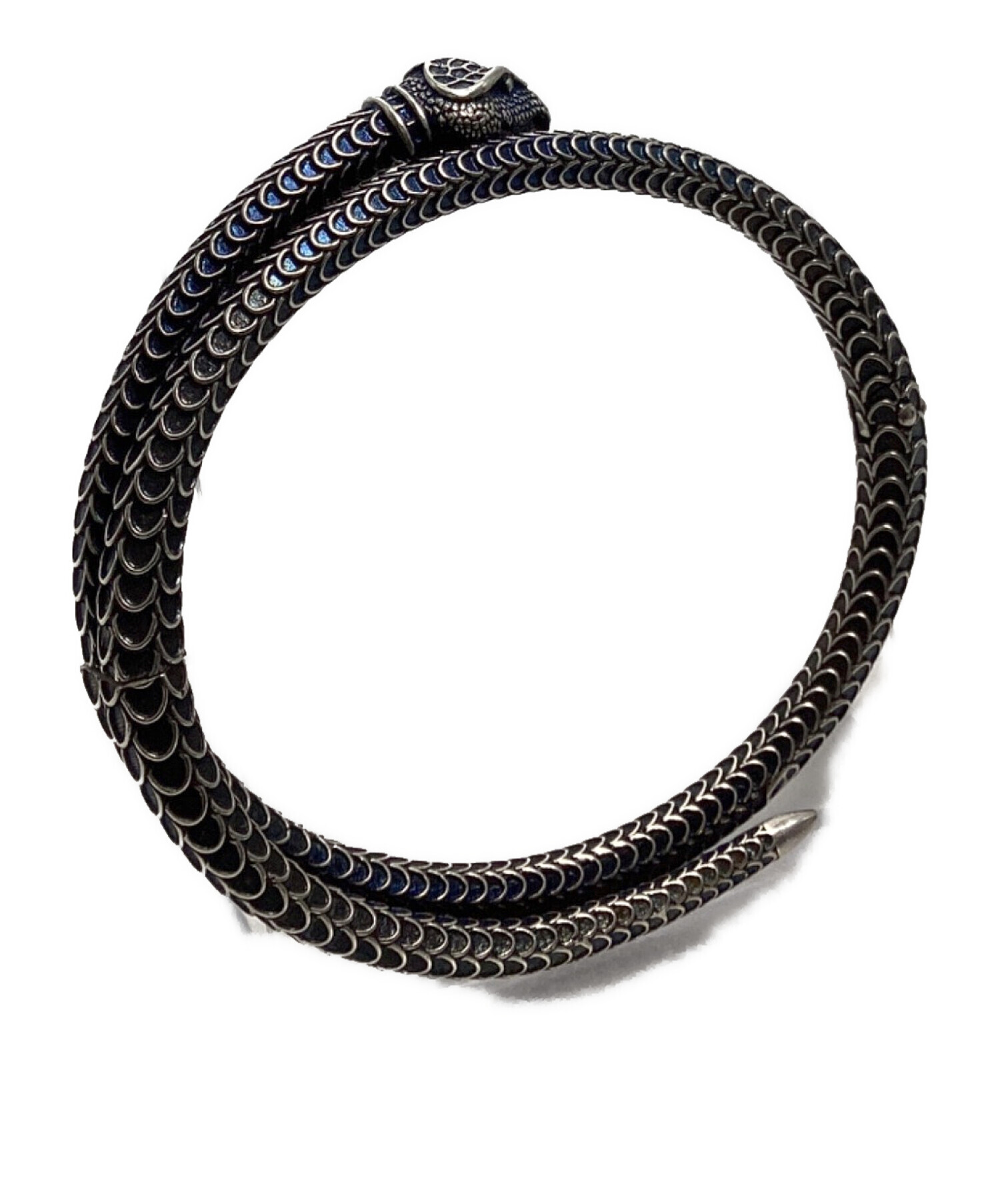 中古・古着通販】GUCCI (グッチ) スネークモチーフ ブレスレット