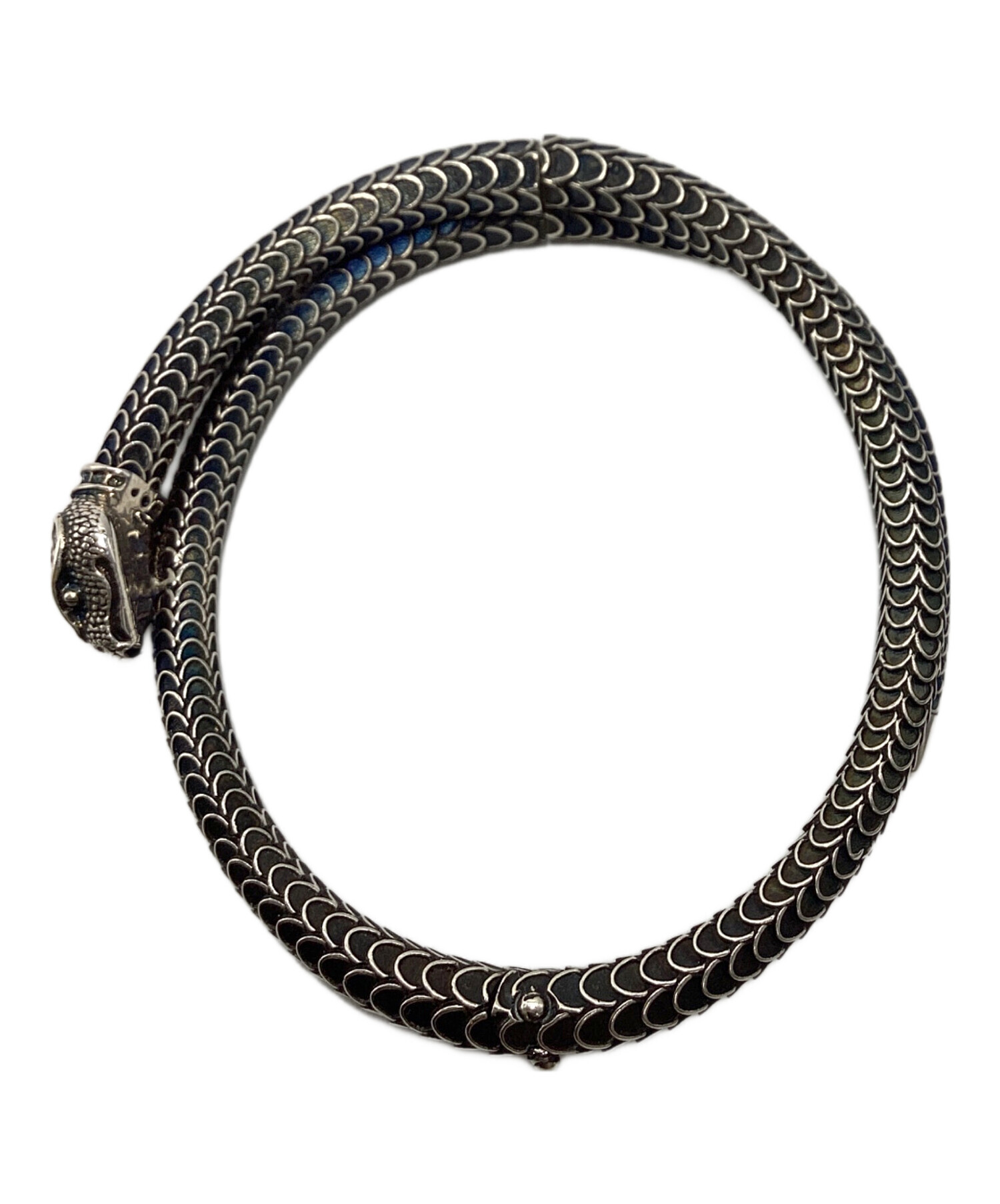 中古・古着通販】GUCCI (グッチ) スネークモチーフ ブレスレット