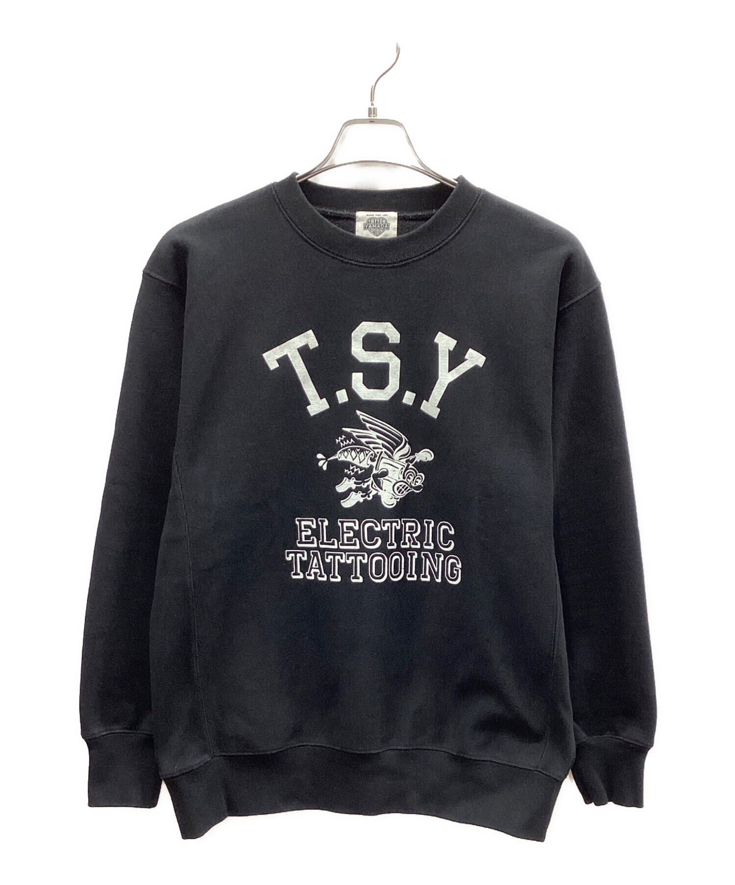 ふくTATTOO STUDIO YAMADA スウェット L ブラック 中古・古着通販】TATTOO STUDIO YAMADA (タトゥースタジオヤマダ