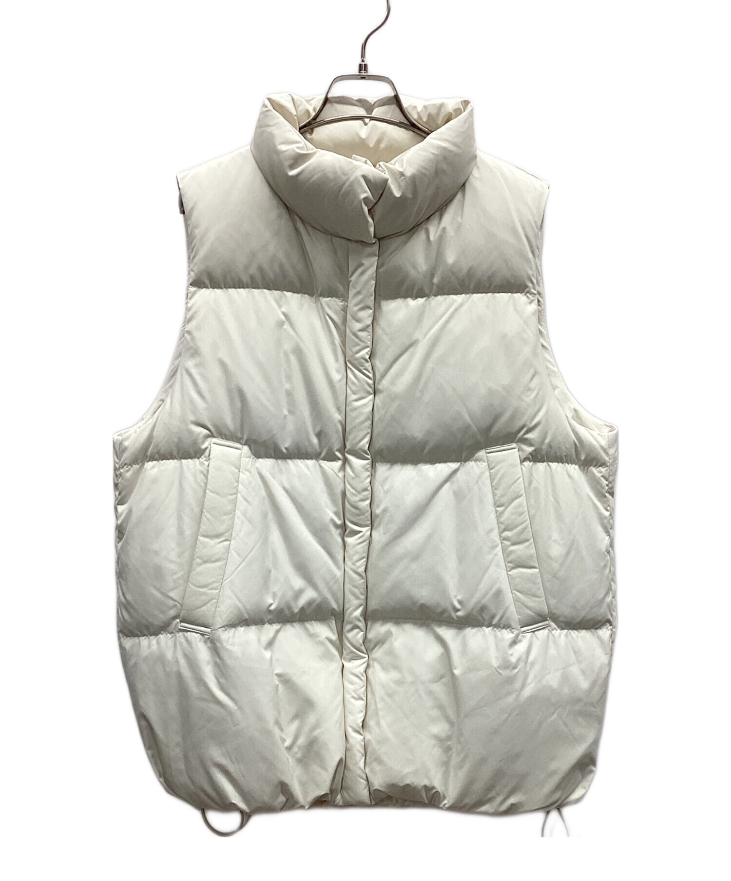 中古・古着通販】IENA (イエナ) IENA ダウンベスト ホワイト サイズ