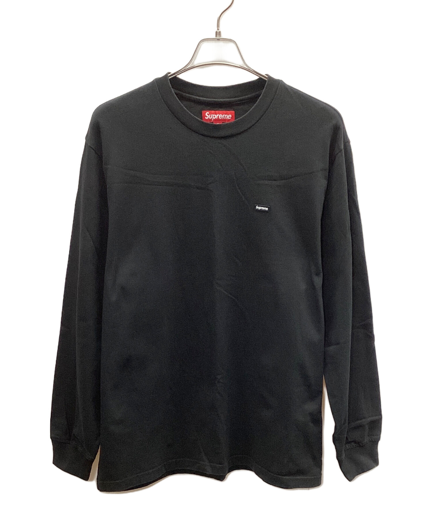 中古・古着通販】SUPREME (シュプリーム) Small Box L/S Tee ブラック