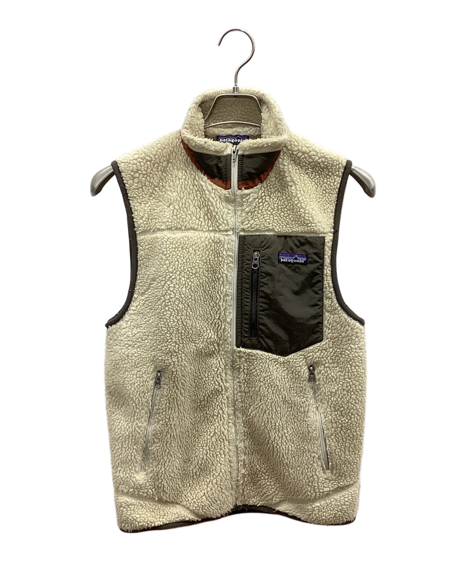 Patagonia クラシック レトロX ベスト サイズ L ライトベージュ 中古・古着通販】Patagonia (パタゴニア) クラシックレトロXベスト