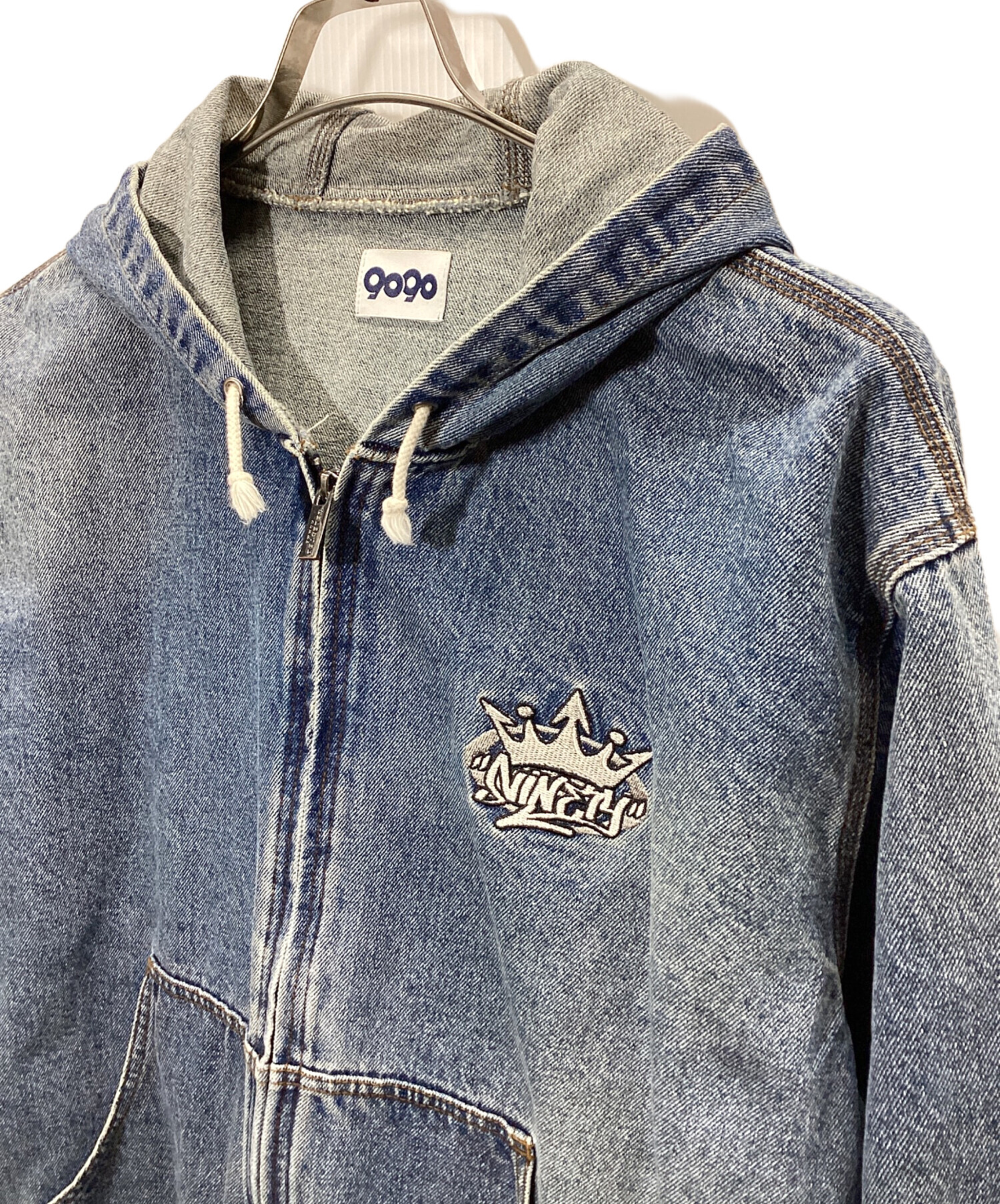 中古・古着通販】9090 (9090) デニムジャケット インディゴ サイズ