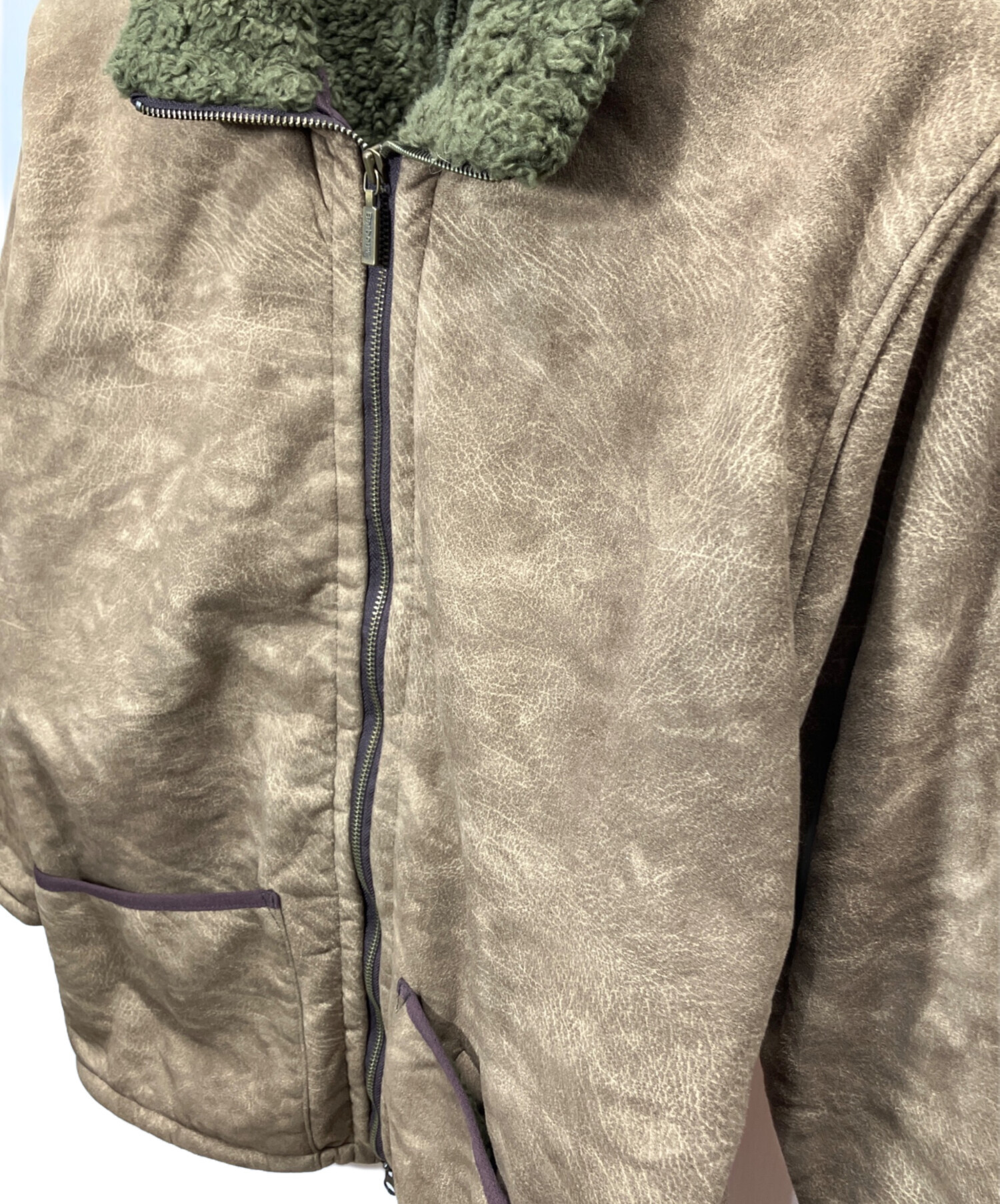 中古・古着通販】Barbour (バブアー) スウェードタッチフリース