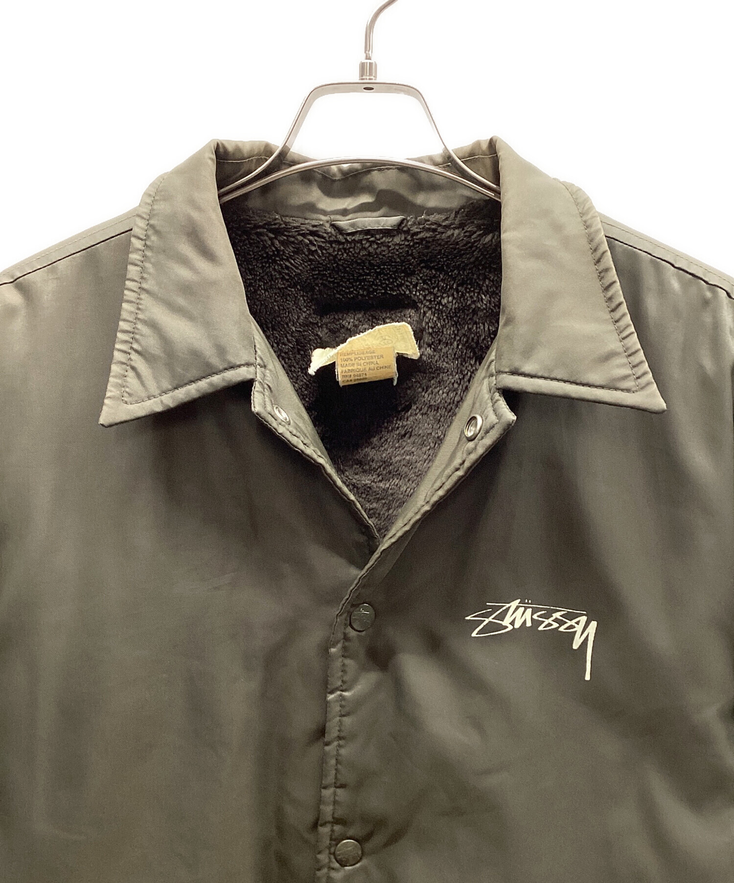 中古・古着通販】stussy (ステューシー) コーチジャケット カーキ