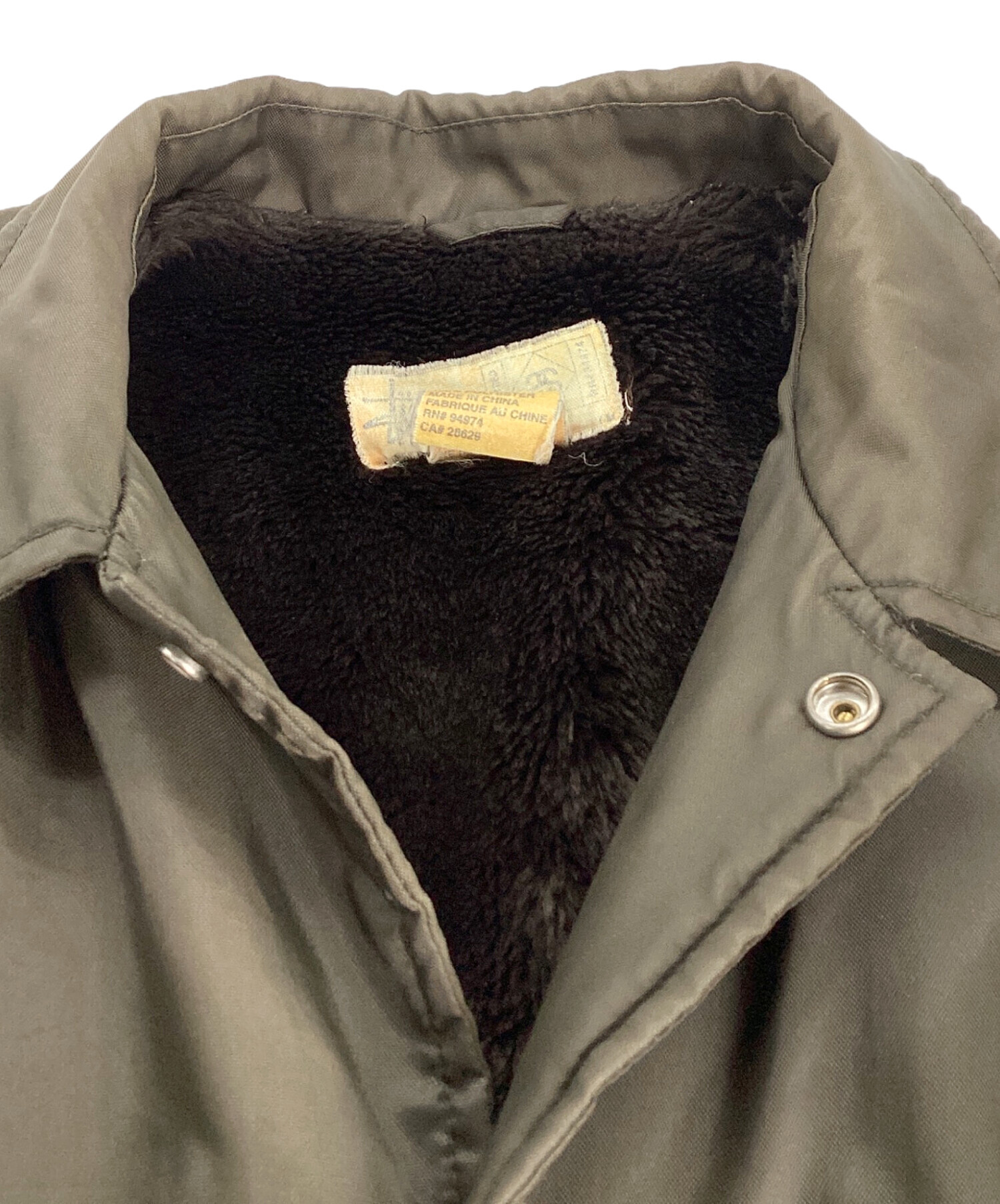 中古・古着通販】stussy (ステューシー) コーチジャケット カーキ