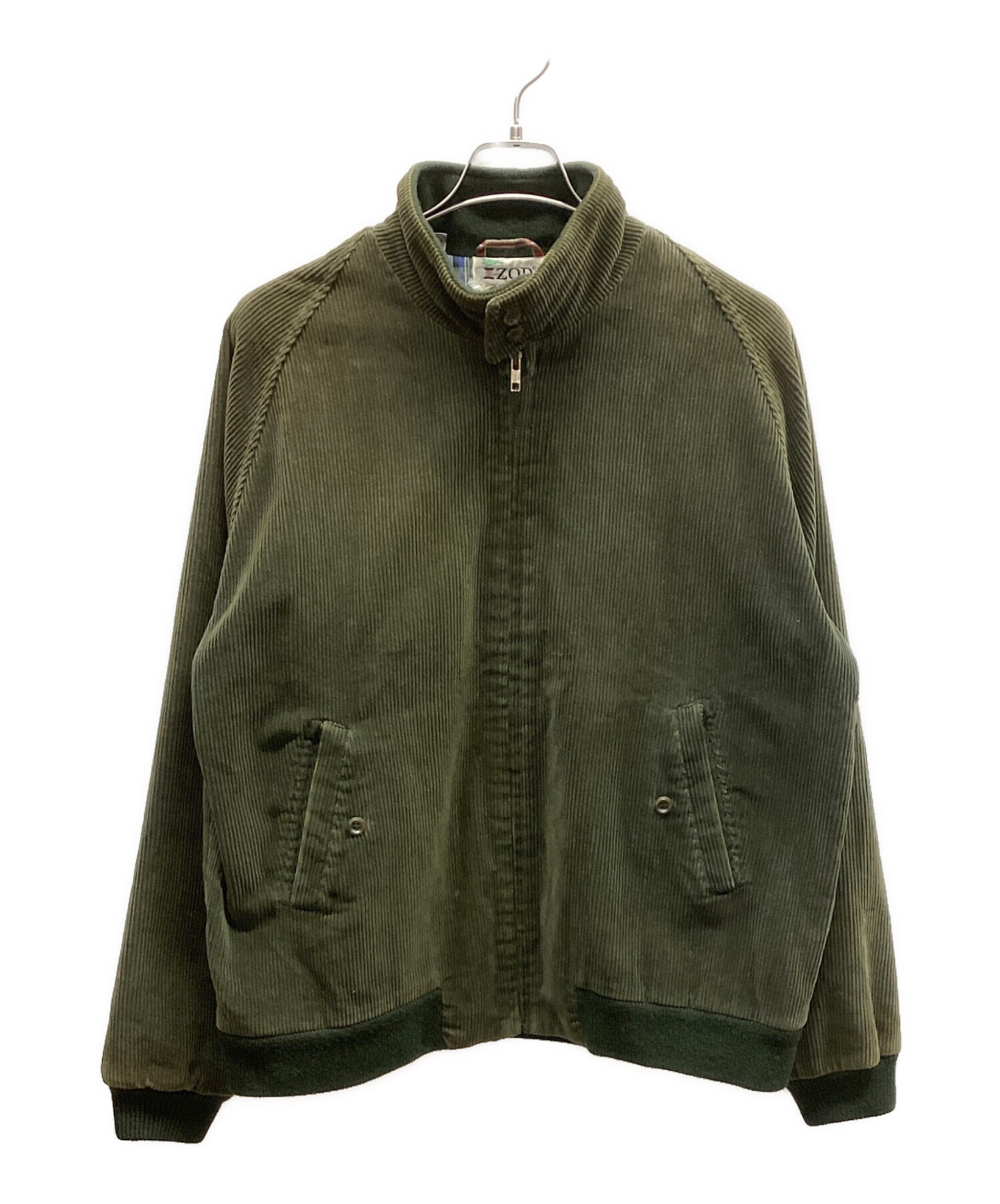 80s IZOD LACOSTE グリーン スイングトップ M USA古着 中古・古着通販】IZOD LACOSTE (アイゾッド ラコステ) コーデュロイ
