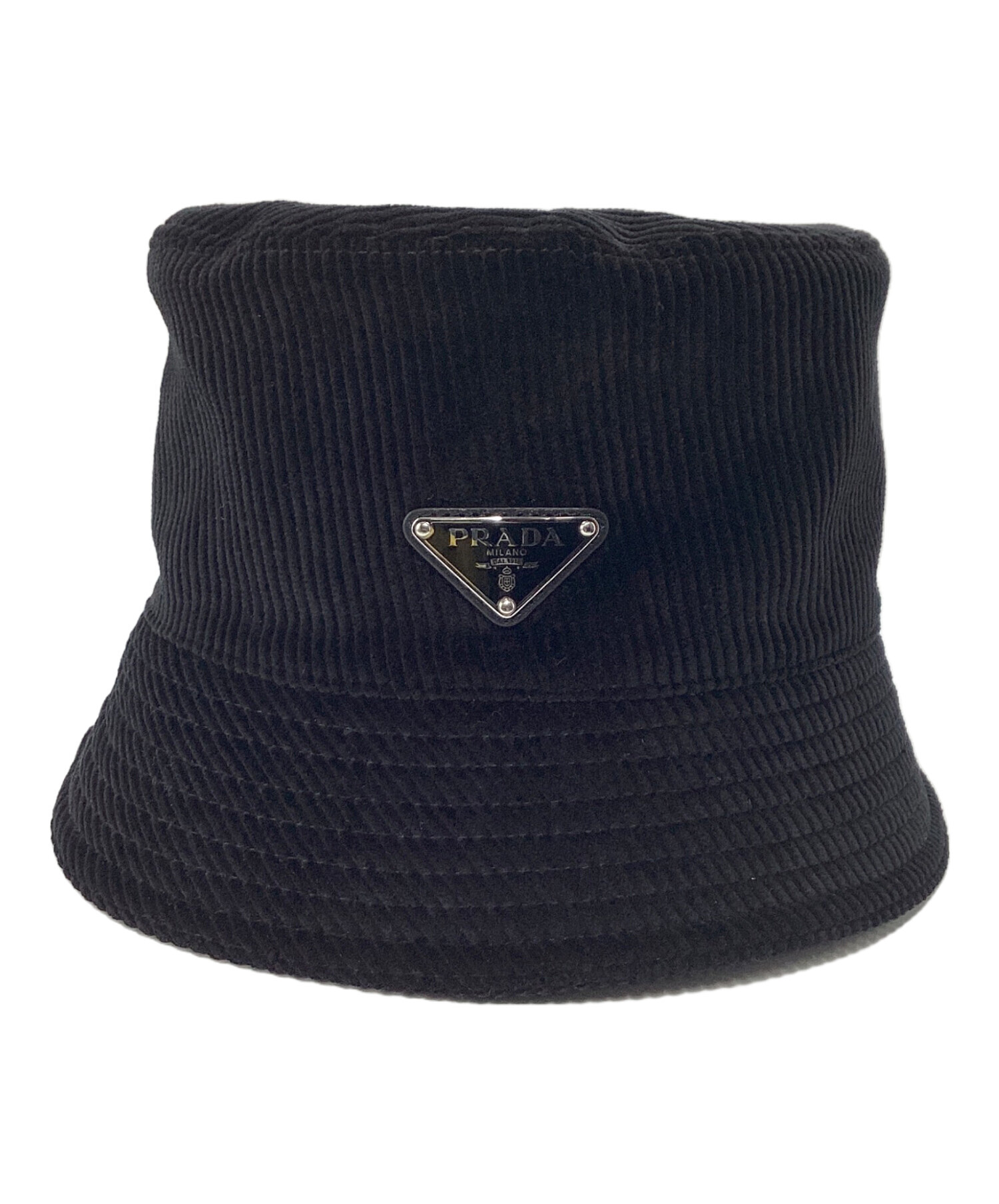 中古・古着通販】PRADA (プラダ) PRADA コーデュロイ バケットハット 
