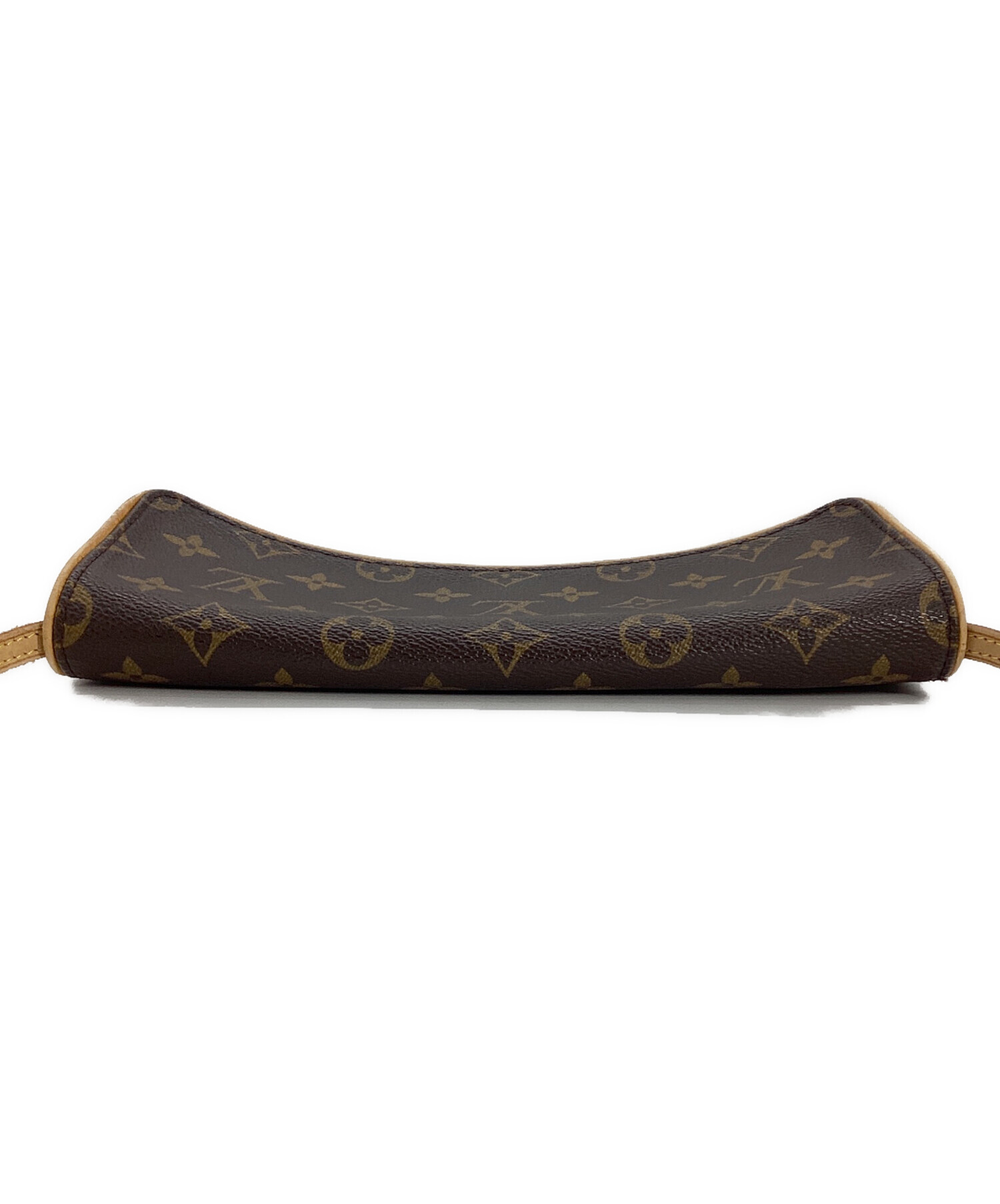 LOUIS VUITTON モノグラム ポシェットツイン ルイヴィトンポシェットツインGM 14145 ブラウン レディース