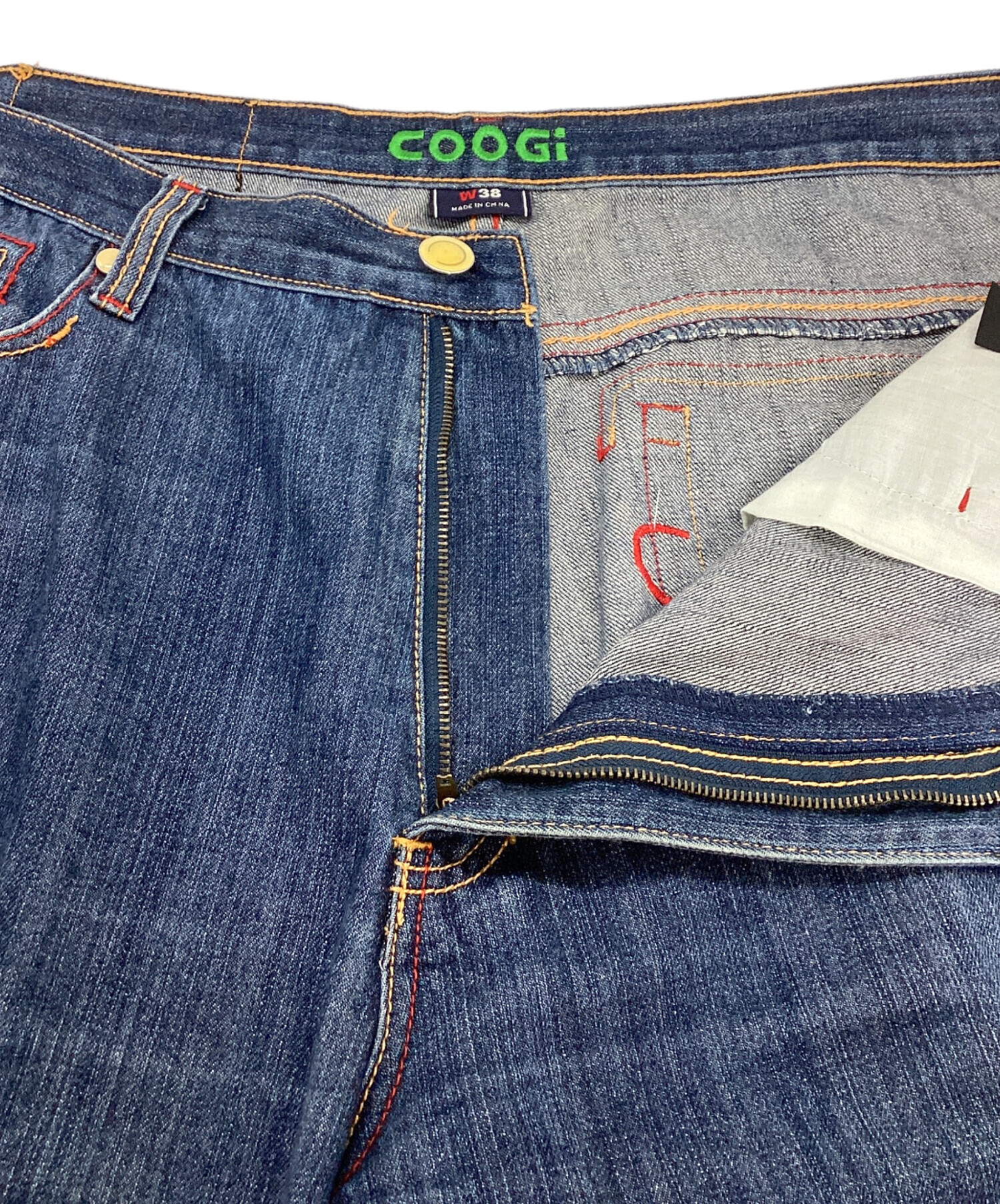 中古・古着通販】Coogi (クージー) デニムパンツ ブルー サイズ:38