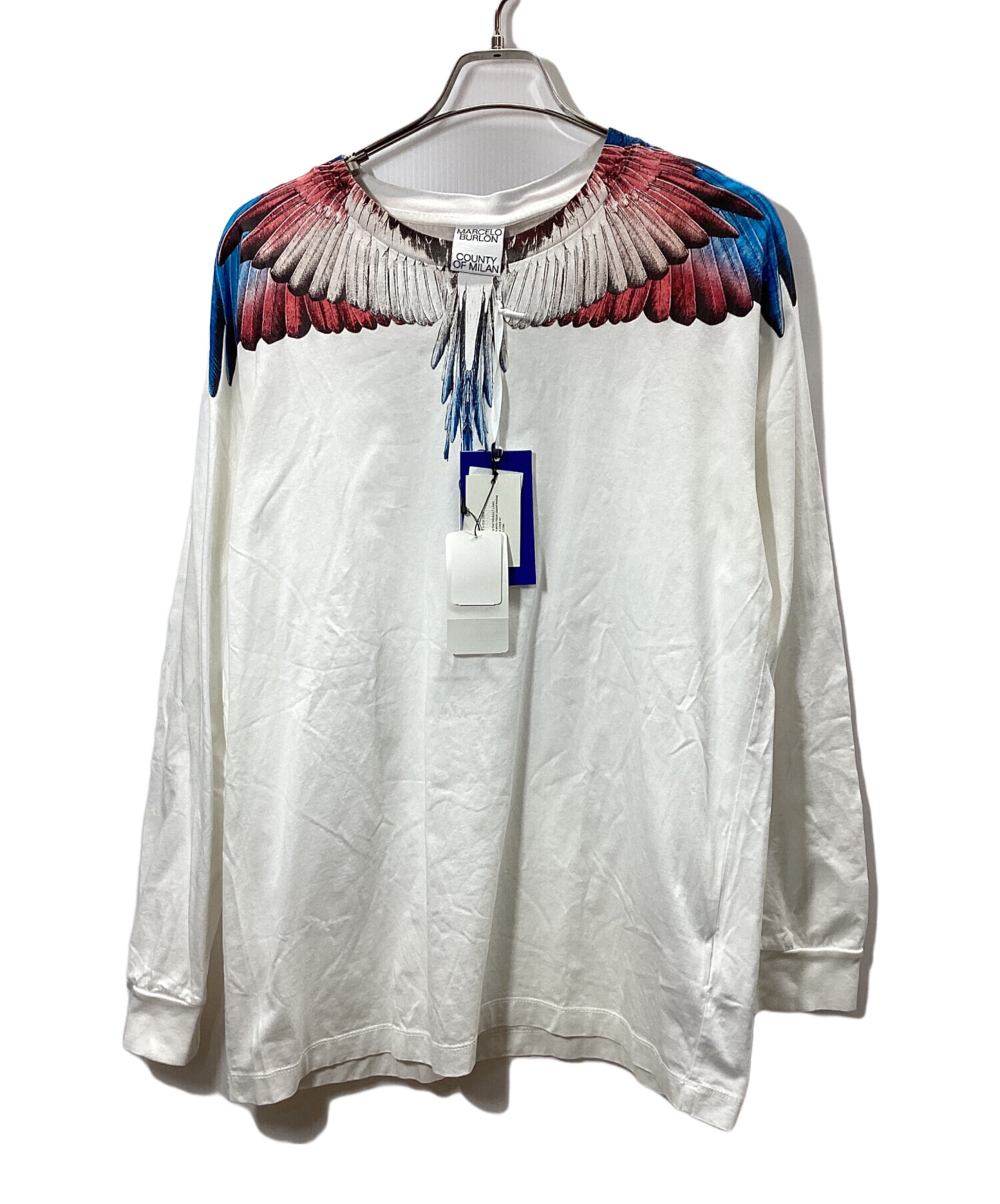中古・古着通販】MARCELO BURLON (マルセロバーロン) 長袖Tシャツ 