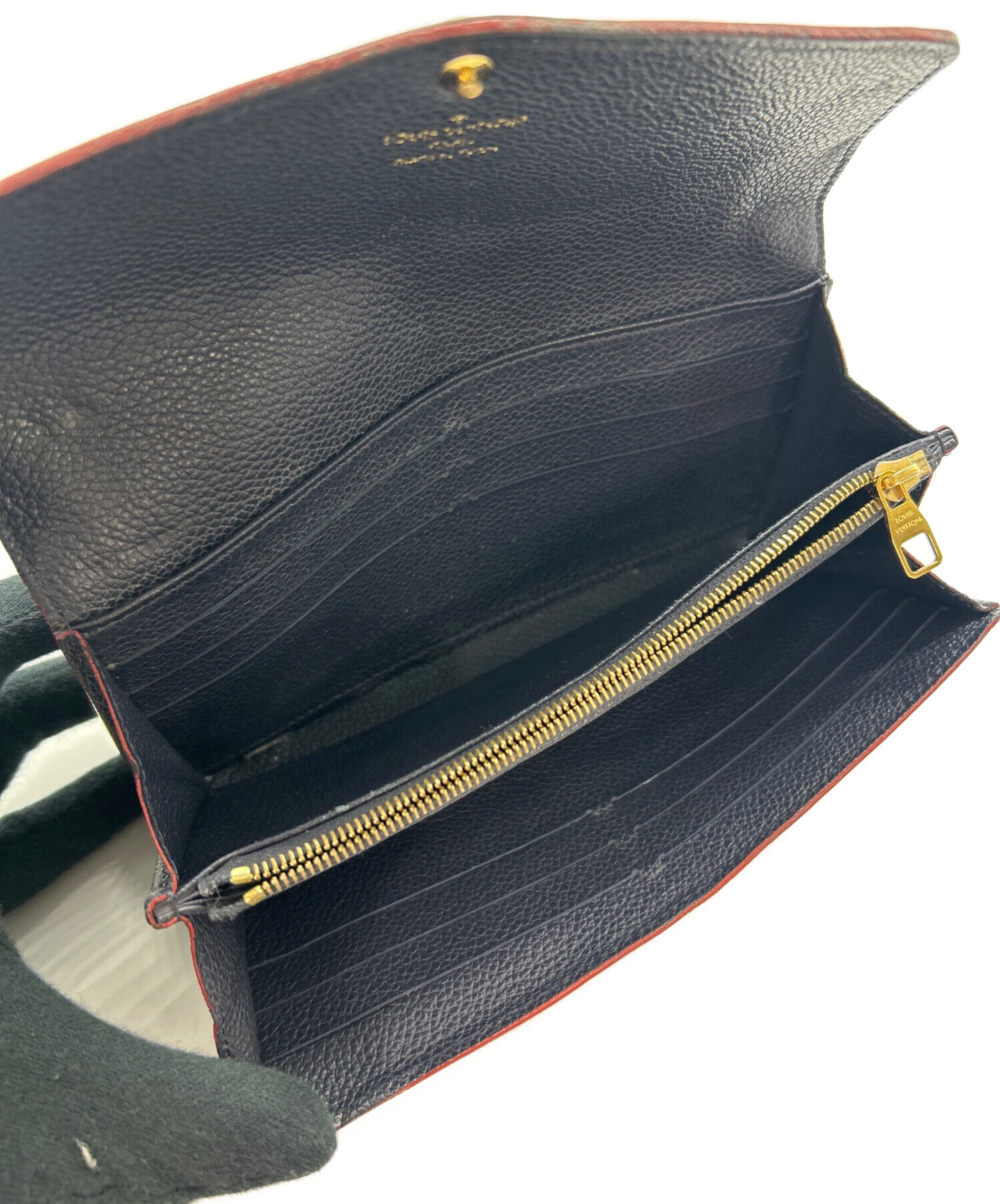 中古・古着通販】LOUIS VUITTON (ルイ ヴィトン) 長財布 ネイビー