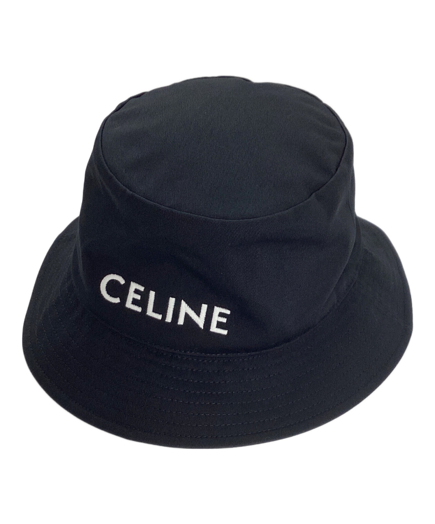 中古・古着通販】CELINE (セリーヌ) CELINE バケットハット ブラック
