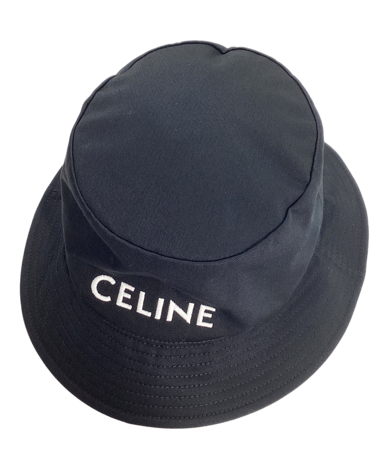 中古・古着通販】CELINE (セリーヌ) CELINE バケットハット ブラック