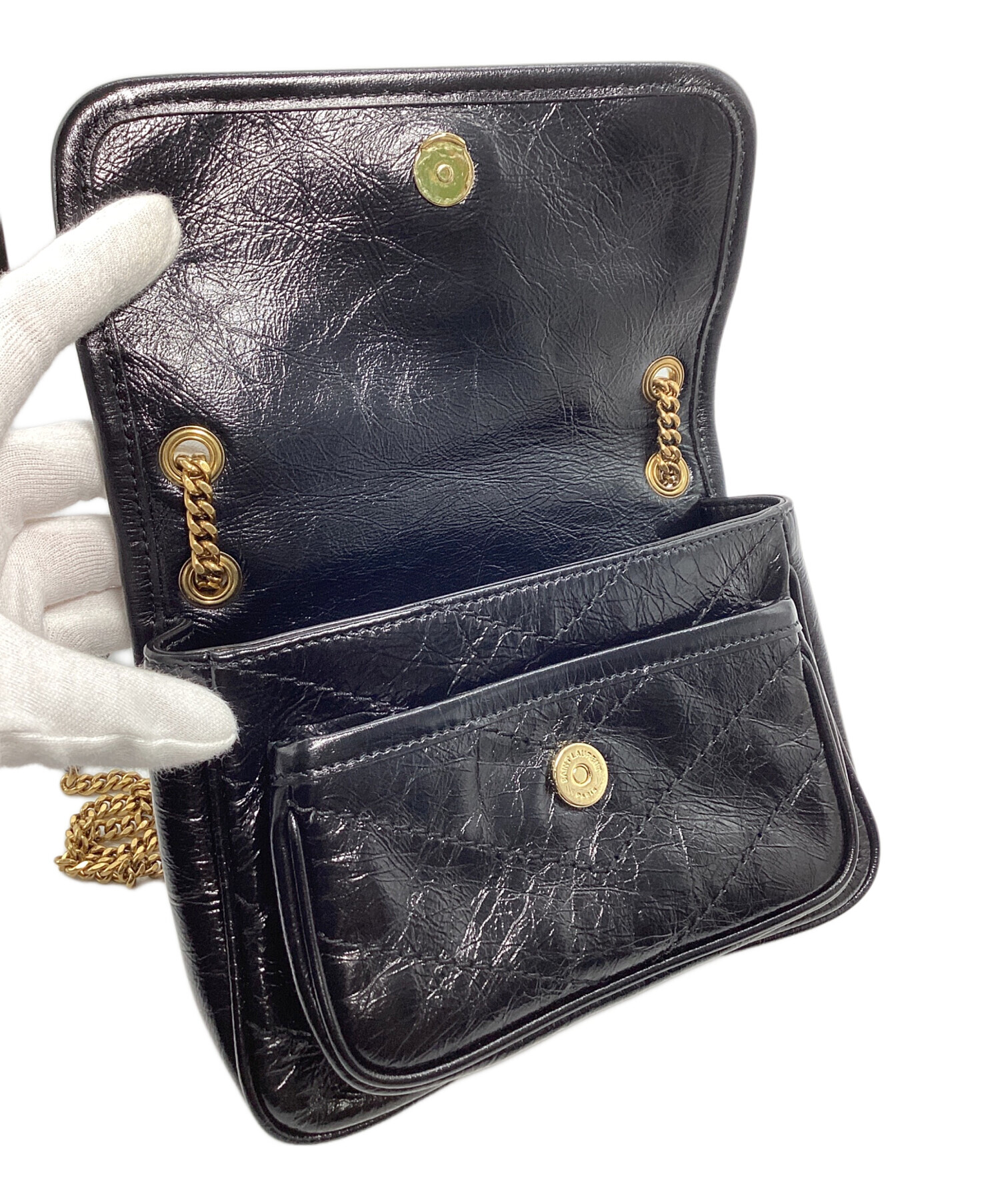 中古・古着通販】Saint Laurent Paris (サンローランパリ) ニキ ミニ