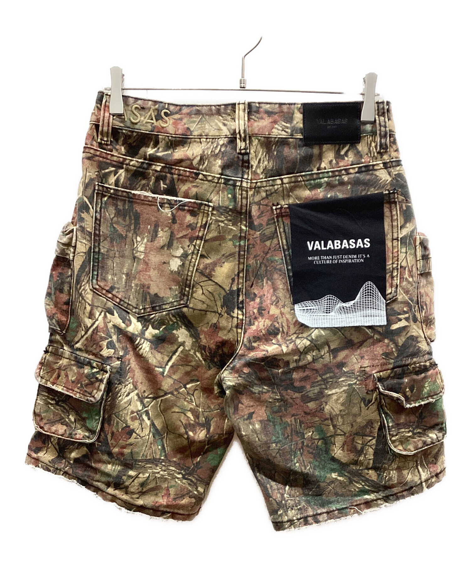 中古・古着通販】VALABASAS (バラバサス) デニムショートパンツ