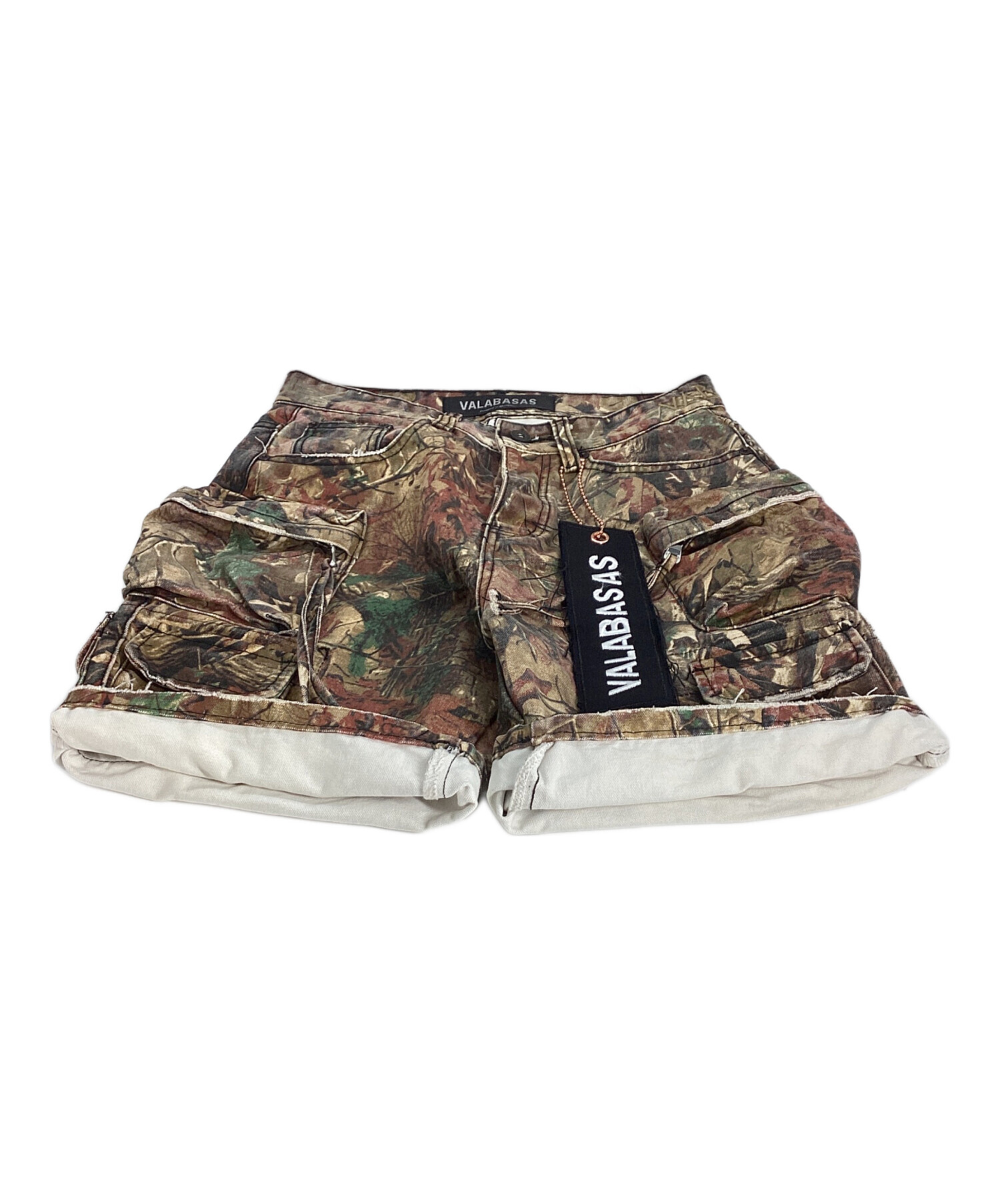中古・古着通販】VALABASAS (バラバサス) デニムショートパンツ