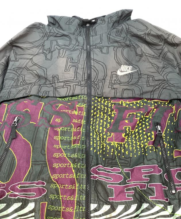 中古・古着通販】NIKE (ナイキ) ナイロンジャケット マルチカラー
