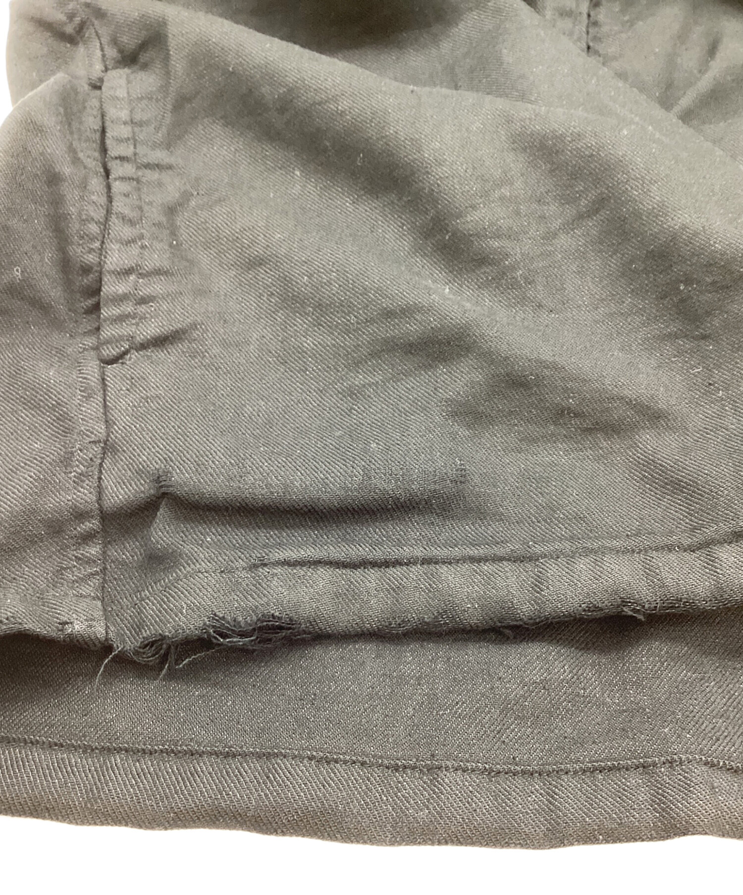 中古・古着通販】MARKA (マーカ) ZIP UP VEST - SILK LINEN TWILL 