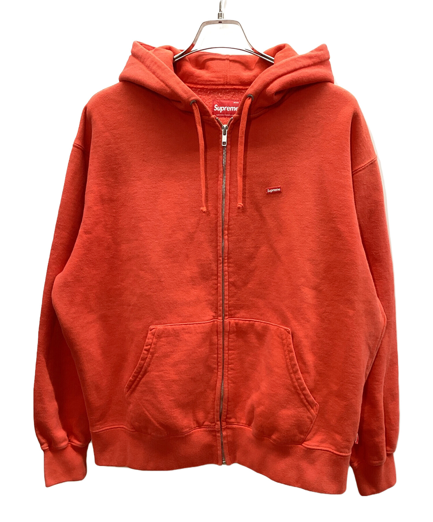 シュプリーム SUPREME パーカ Mサイズ 赤 中古 本物 中古・古着通販】SUPREME (シュプリーム) スモールボックスロゴプル