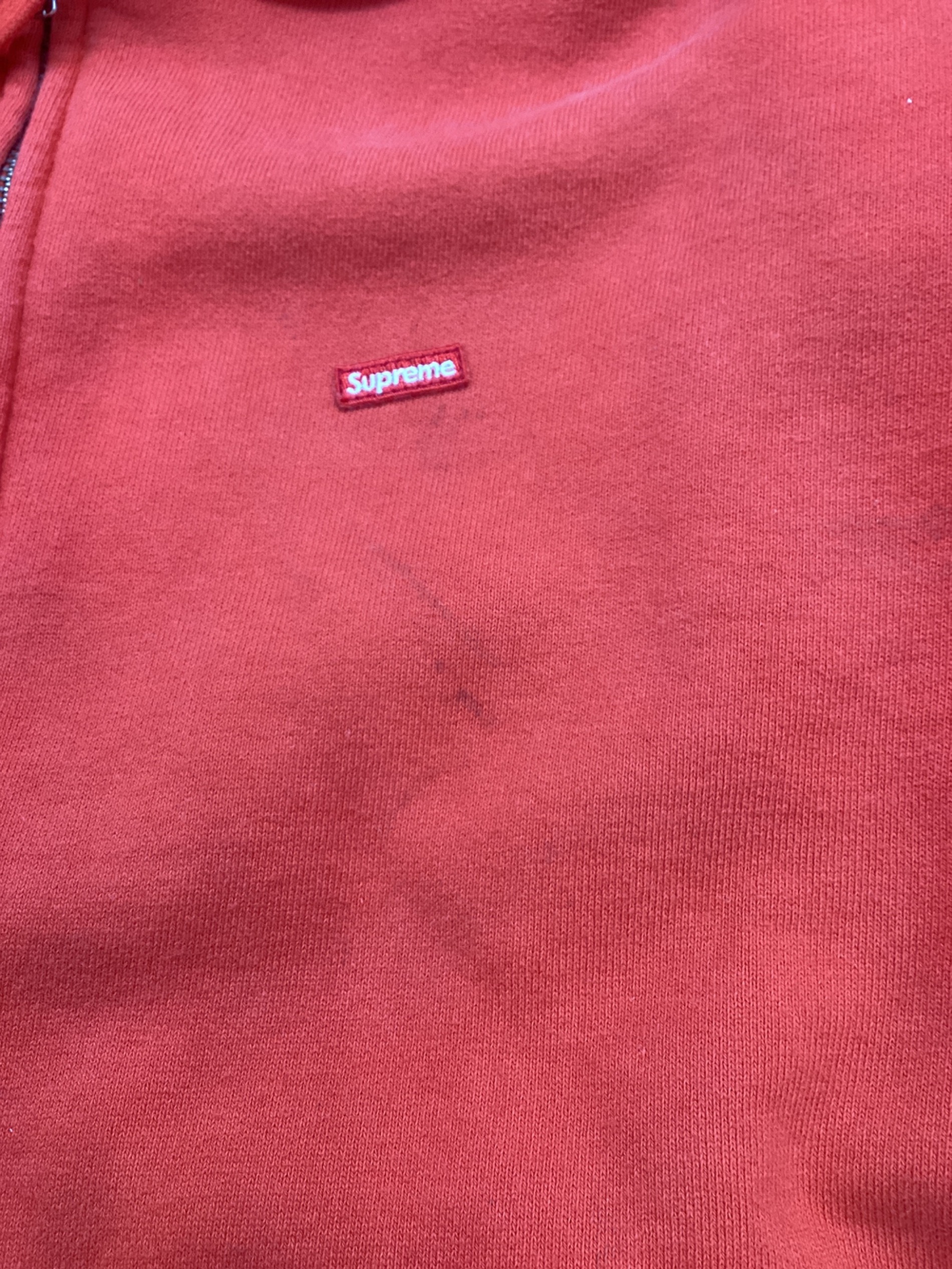 中古・古着通販】SUPREME (シュプリーム) ジップパーカー レッド