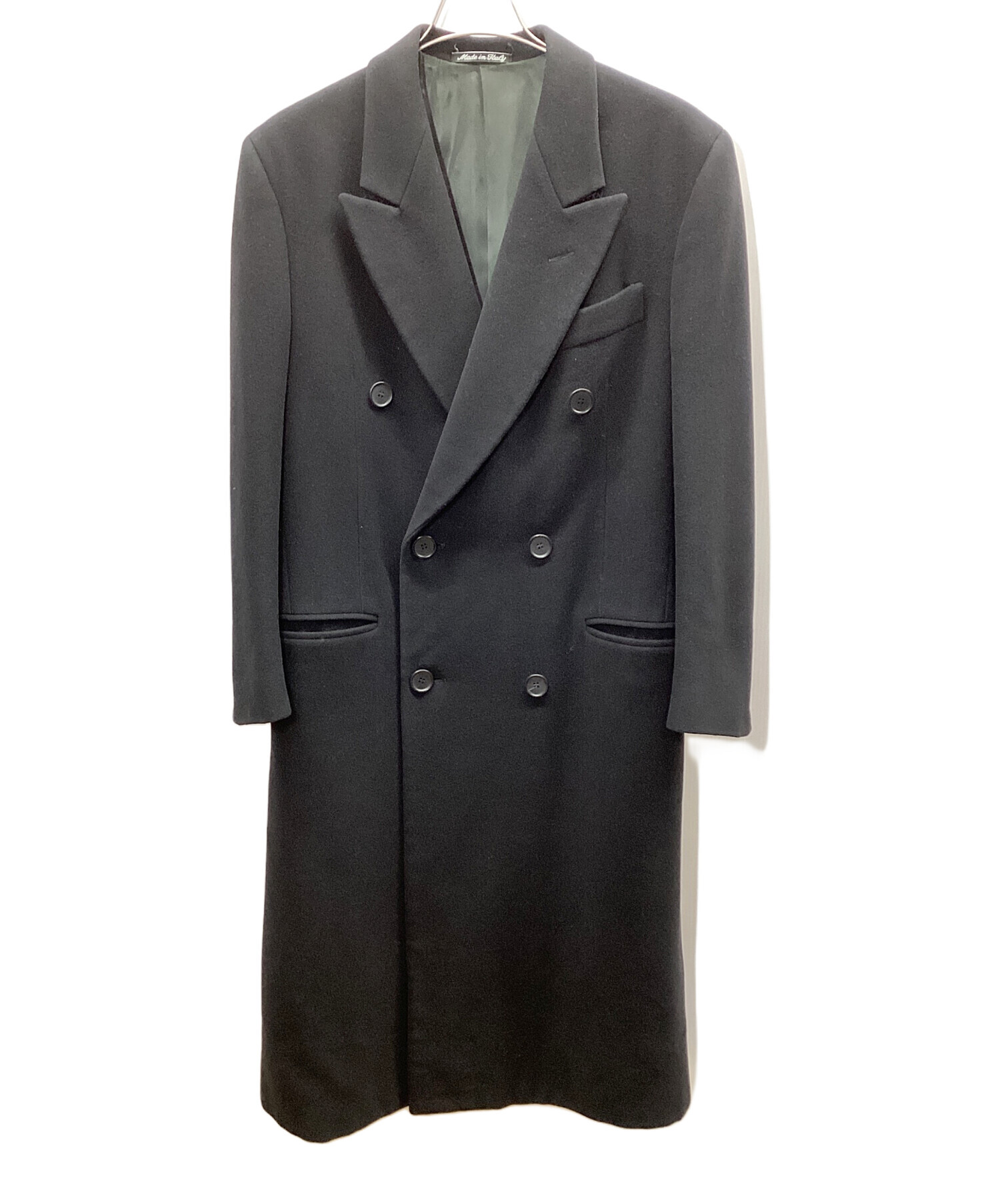 80s giorgio armani ダブルコート　カシミヤ混 国内先行発売 80s giorgio armani ダブルコート カシミヤ混 【公式通販】