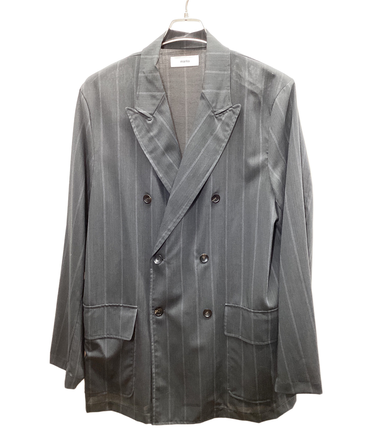 中古・古着通販】MARKA (マーカ) ダブルブレストシャツジャケット