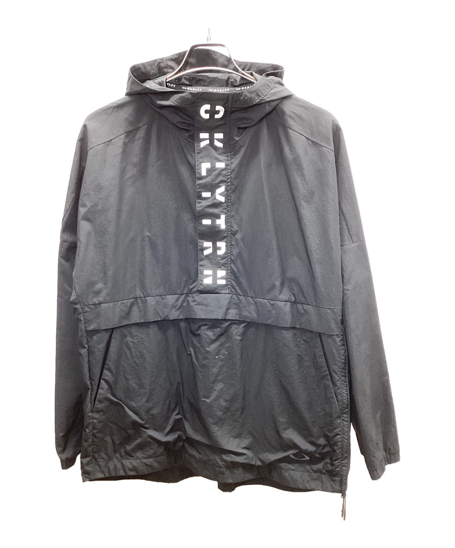 中古・古着通販】OAKLEY (オークリー) アノラックパーカー ブラック
