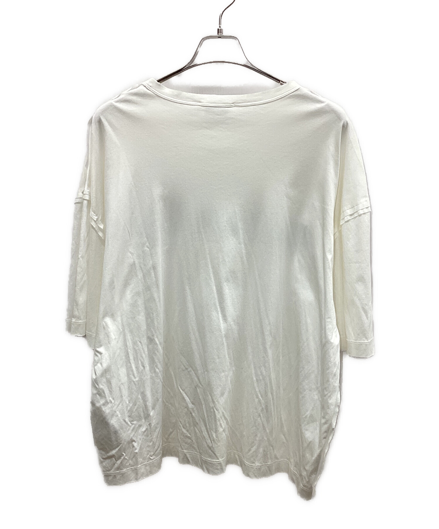 JIL SANDER 半袖Tシャツ ホワイト レアサイズ 中古・古着通販】JIL SANDER (ジルサンダー) JIL SANDER Tシャツ