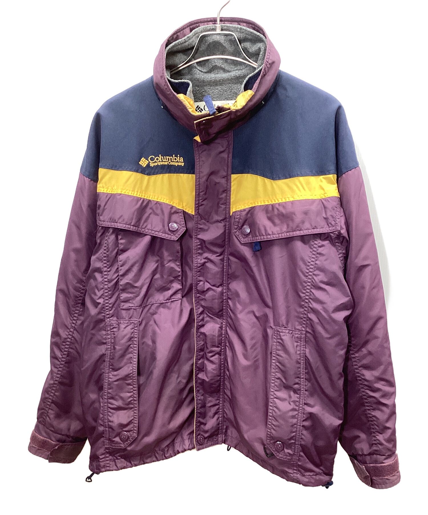 Columbia コロンビア　紫色 ウィンタージャケット 中古・古着通販】Columbia (コロンビア) ナイロンジャケット パープル